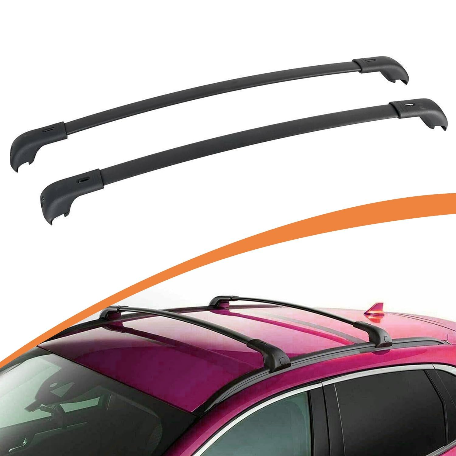 2020-2025 Ford Escape Roof Rack Cross Bars - Heavy Duty Aluminum Cargo Carrier for SUV Luggage, Bikes & Sports Gear | Perfect for Road Trips & Outdoor Adventures