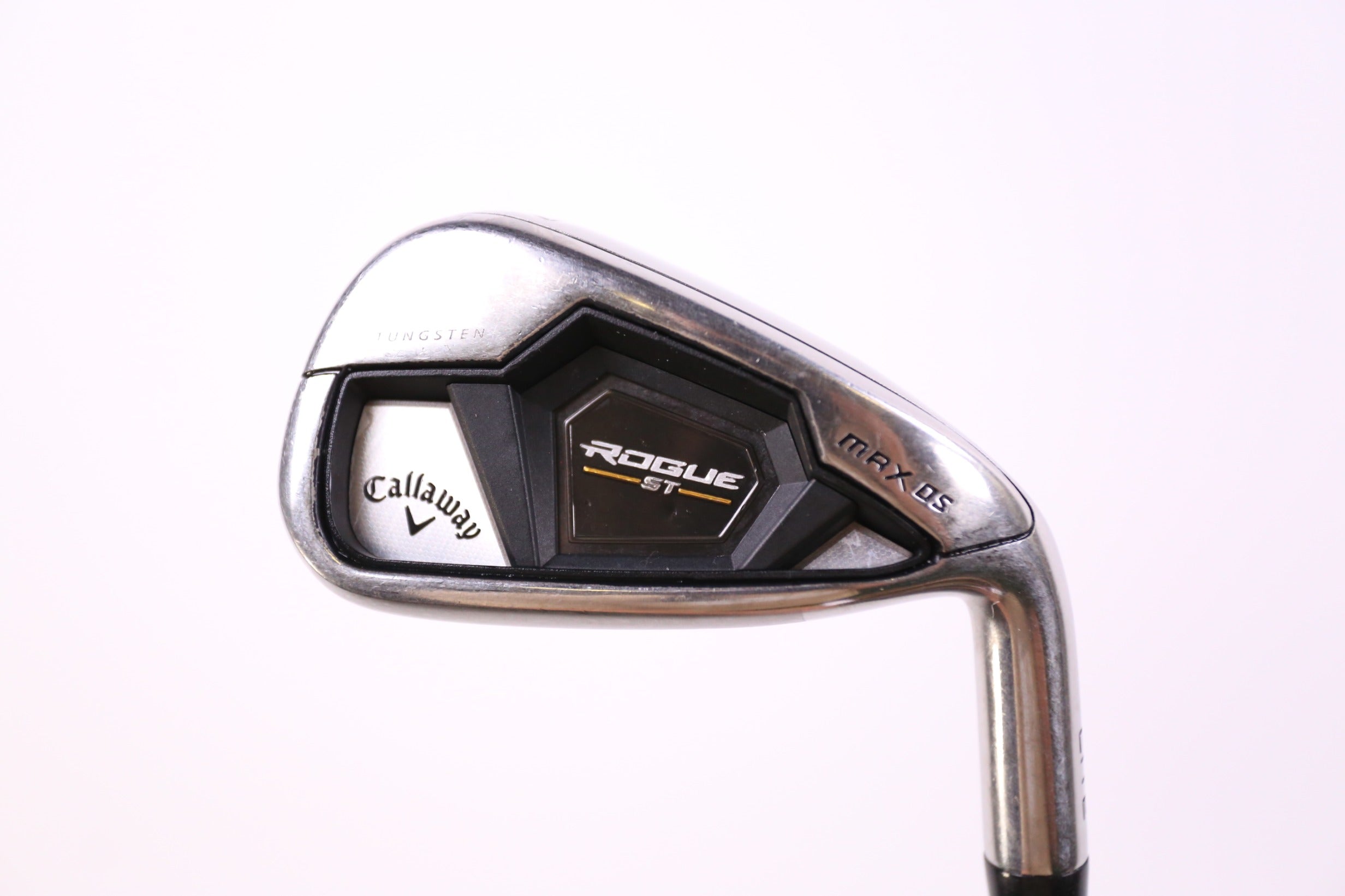 Used Callaway Rogue ST MAX OS Lite 7 Iron Right Handed Senior Flex Golf Club - Perfect for Senior Golfers & High Handicap Players on the Course