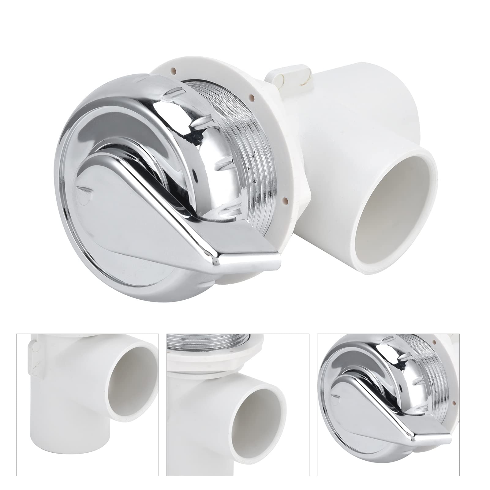 Haofy Water Diverter for Swimming Pool, Spa, and Bathtub | Single Hole Converter for Enhanced Water Flow | Ideal for Pool Jets, Spa Outlets, and Massage Tubs