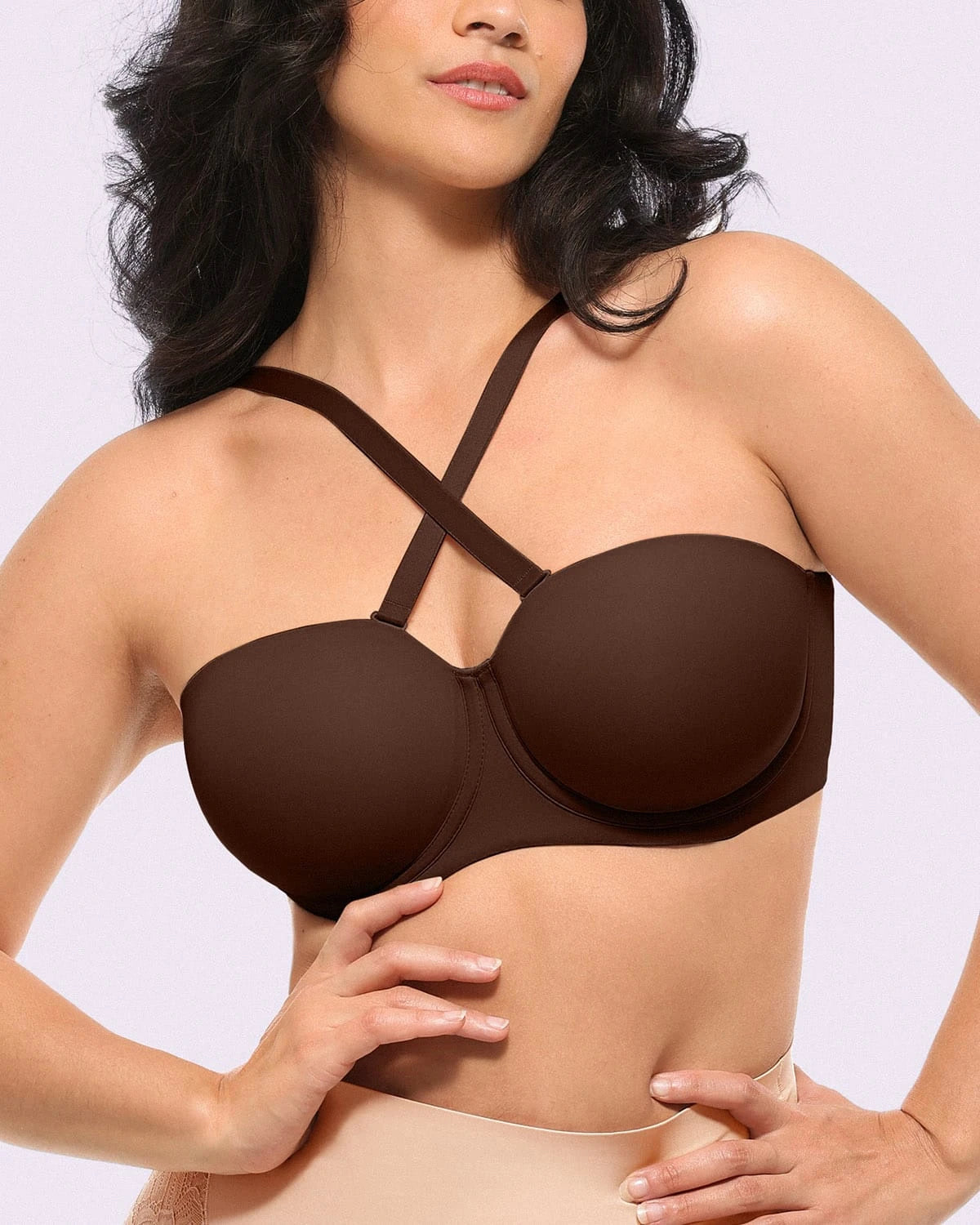 Best Convertible Strapless Push Up Bra for Women - Seamless Comfort, Lift & Support - Perfect for Wedding, Evening Dresses & Everyday Wear