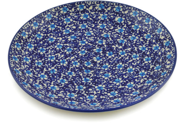 10-Piece Floral Dinner Plate Set - Elegant Lake Flower Design for Everyday Dining & Special Occasions