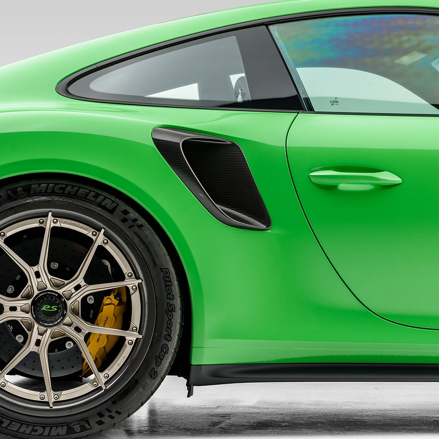 Porsche 991.2 911 GT2RS Aero Side Skirts - High Performance Carbon Fiber Side Skirts for Porsche 911 GT2 RS (2018-2019) - Enhance Aerodynamics & Style for Track & Street Driving