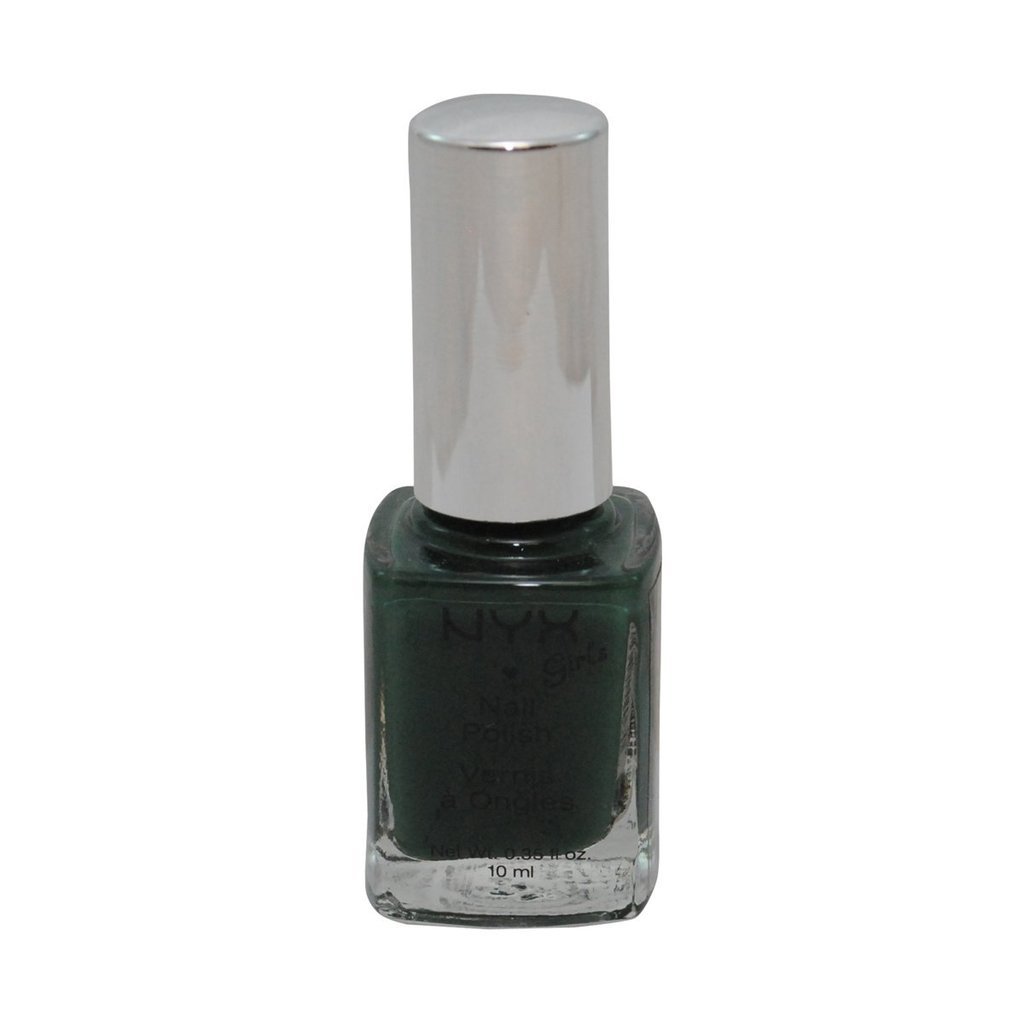 NYX Girls Nail Polish - Hunter Green for Party & Daily Wear