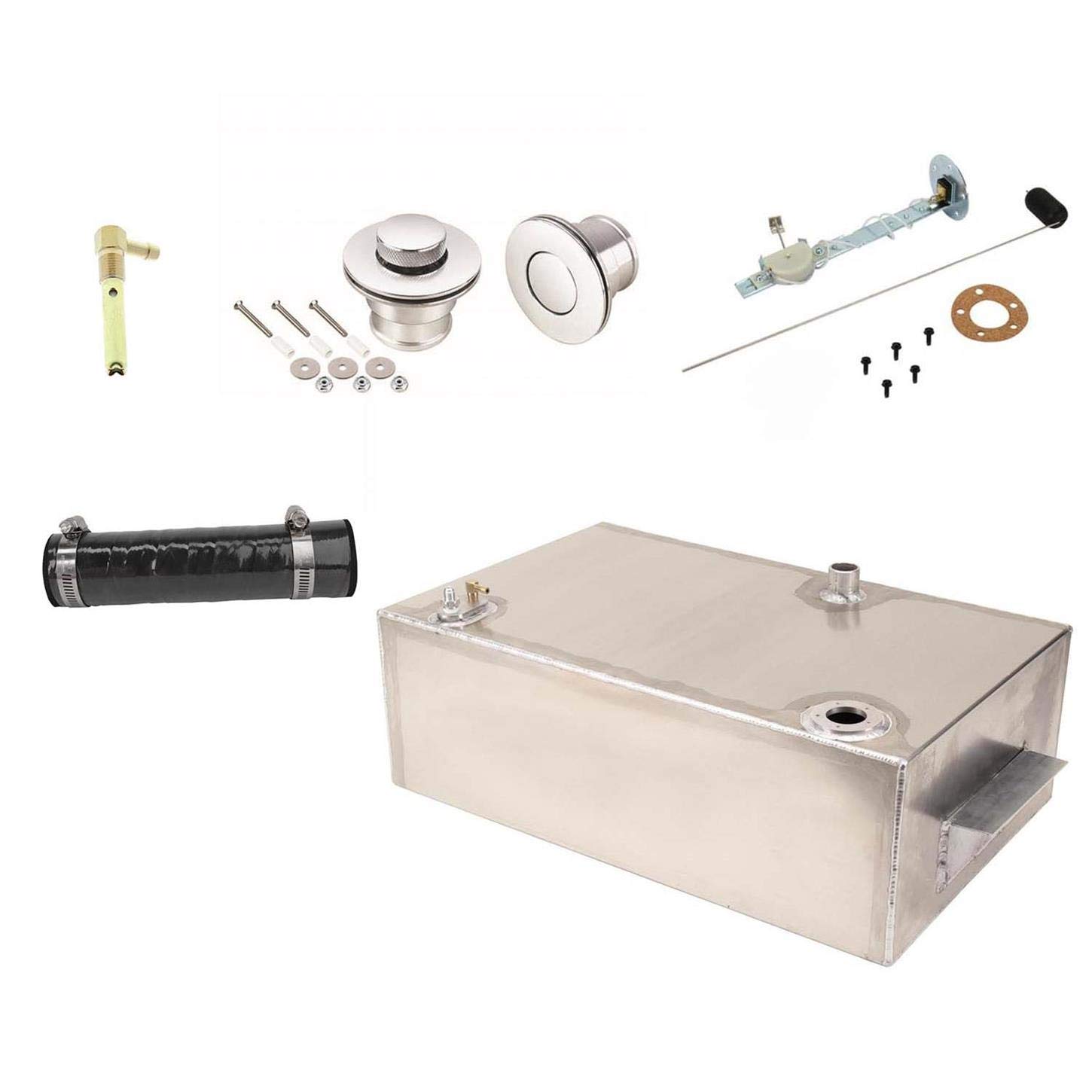 1963-1972 Chevy C10 Truck Under Bed Fuel Tank Kit - Replacement Gas Tank for Pickup Box - Perfect for Restoration & Off-Road Upgrades