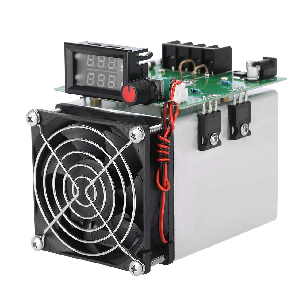 250W 12V Electronic Load Battery Discharge Tester - 0-20A Adjustable Burn-in Module for Li-ion, Lead Acid, NiMH Battery Capacity Testing | Perfect for DIY, Labs, and Power Supply Testing
