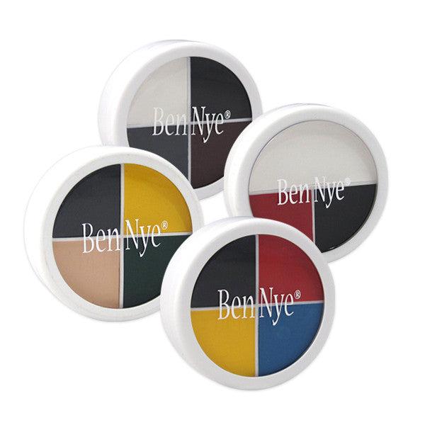 Ben Nye Character Wheels - Professional Makeup Color Palette for Theater & Halloween Costumes - Perfect for Special FX, Cosplay & Stage Performances