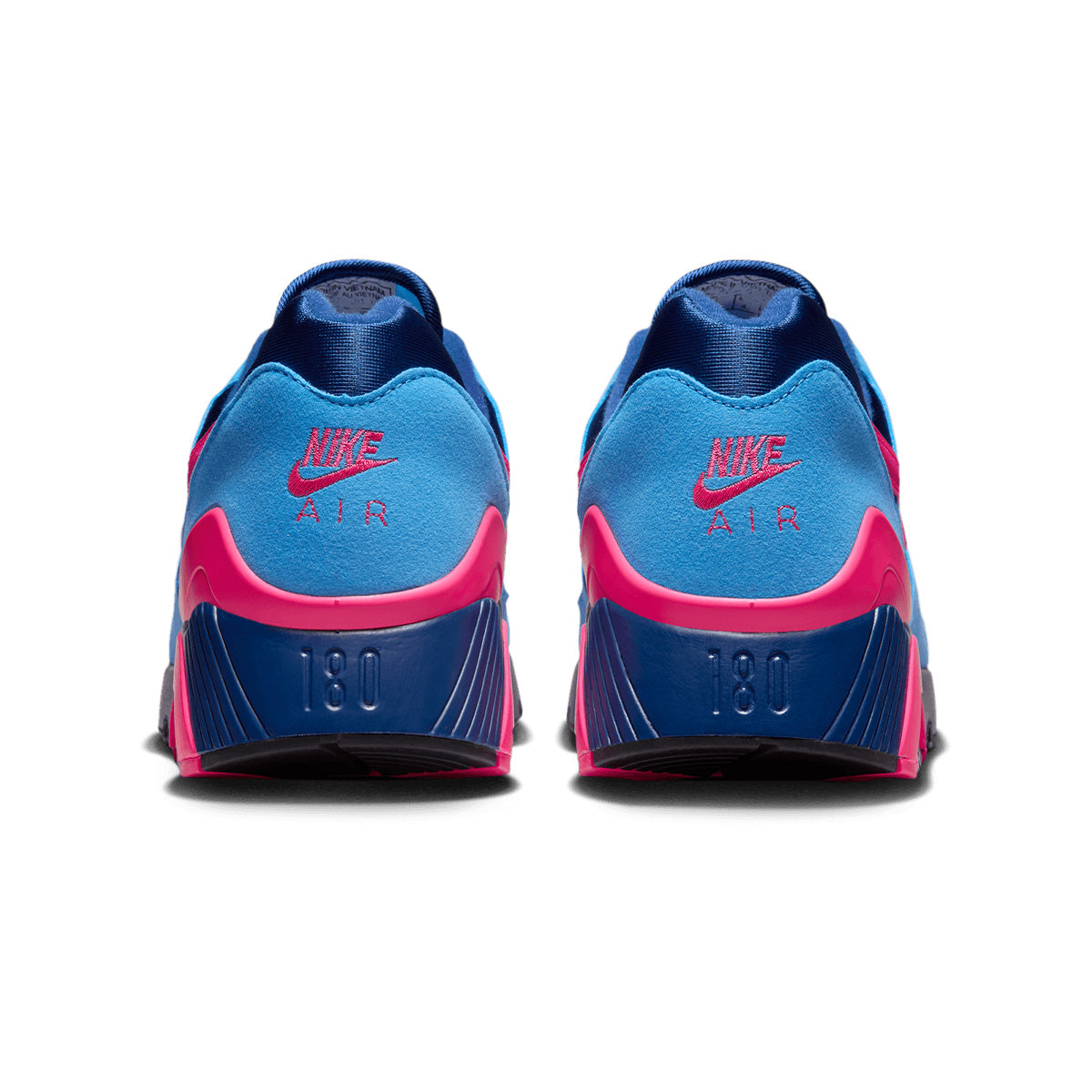 Nike Air 180 'University Blue Hyper Pink' Retro Running Shoes - Men's Basketball Sneakers for Casual Wear & Street Style Fashion