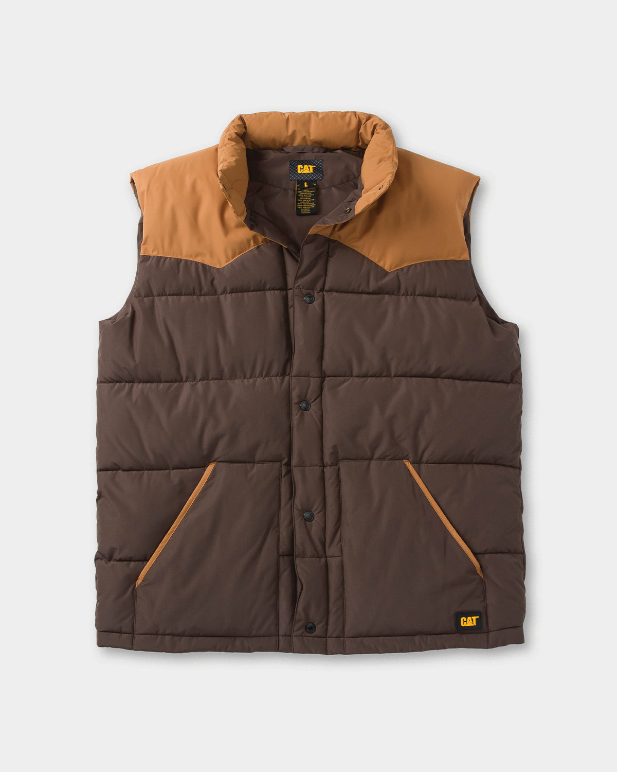 Men's Big Sky Puffer Vest - Lightweight Warm Winter Jacket for Outdoor Hiking & Camping - Perfect for Cold Weather Adventures