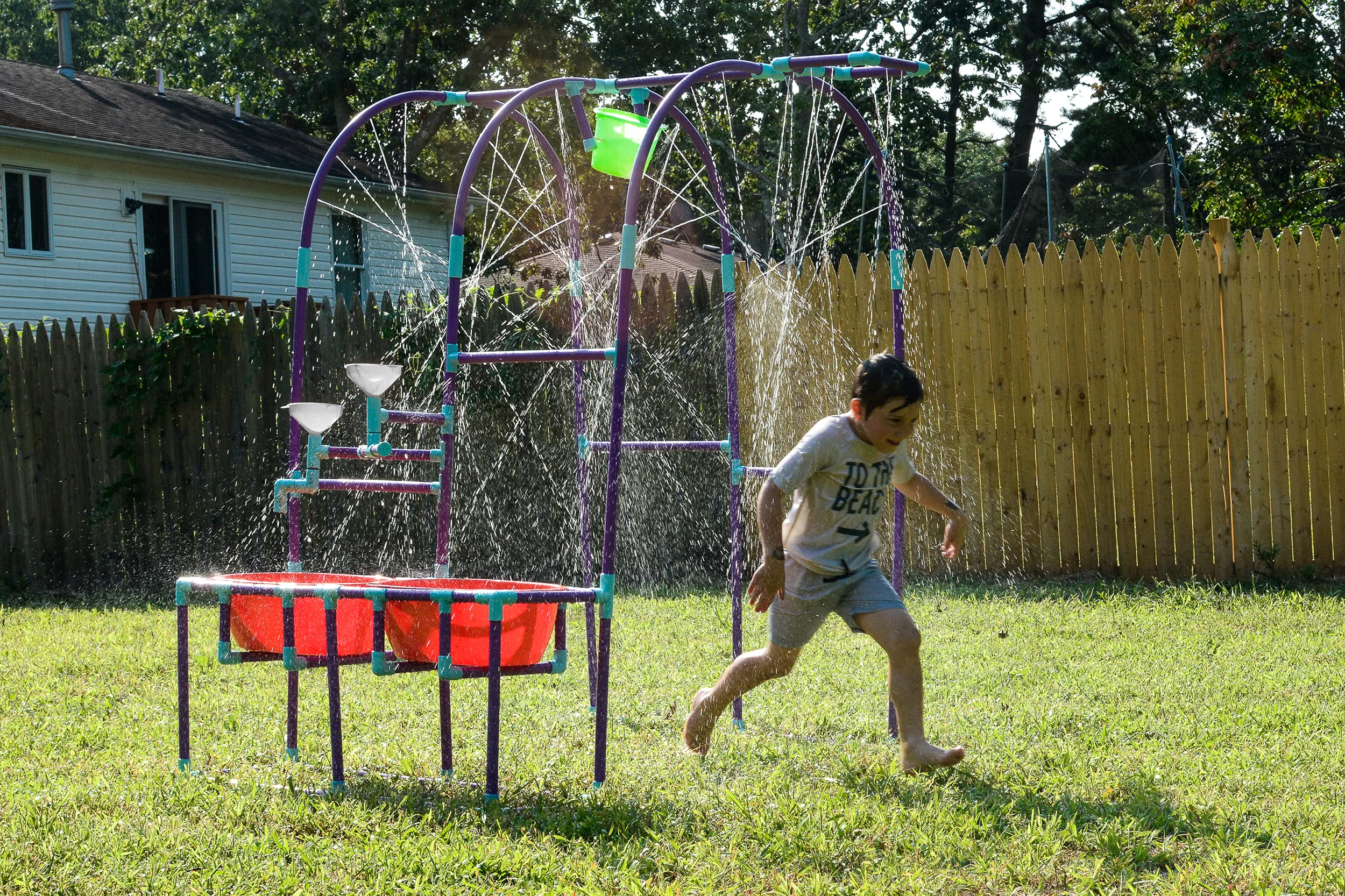 Milliard Water Park Sprinkler Toy for Kids - Outdoor Summer Splash Play Mat, Backyard Sprinkler Pad for Children's Water Games | Perfect for Pool Parties, Garden Play & Hot Day Cool Down
