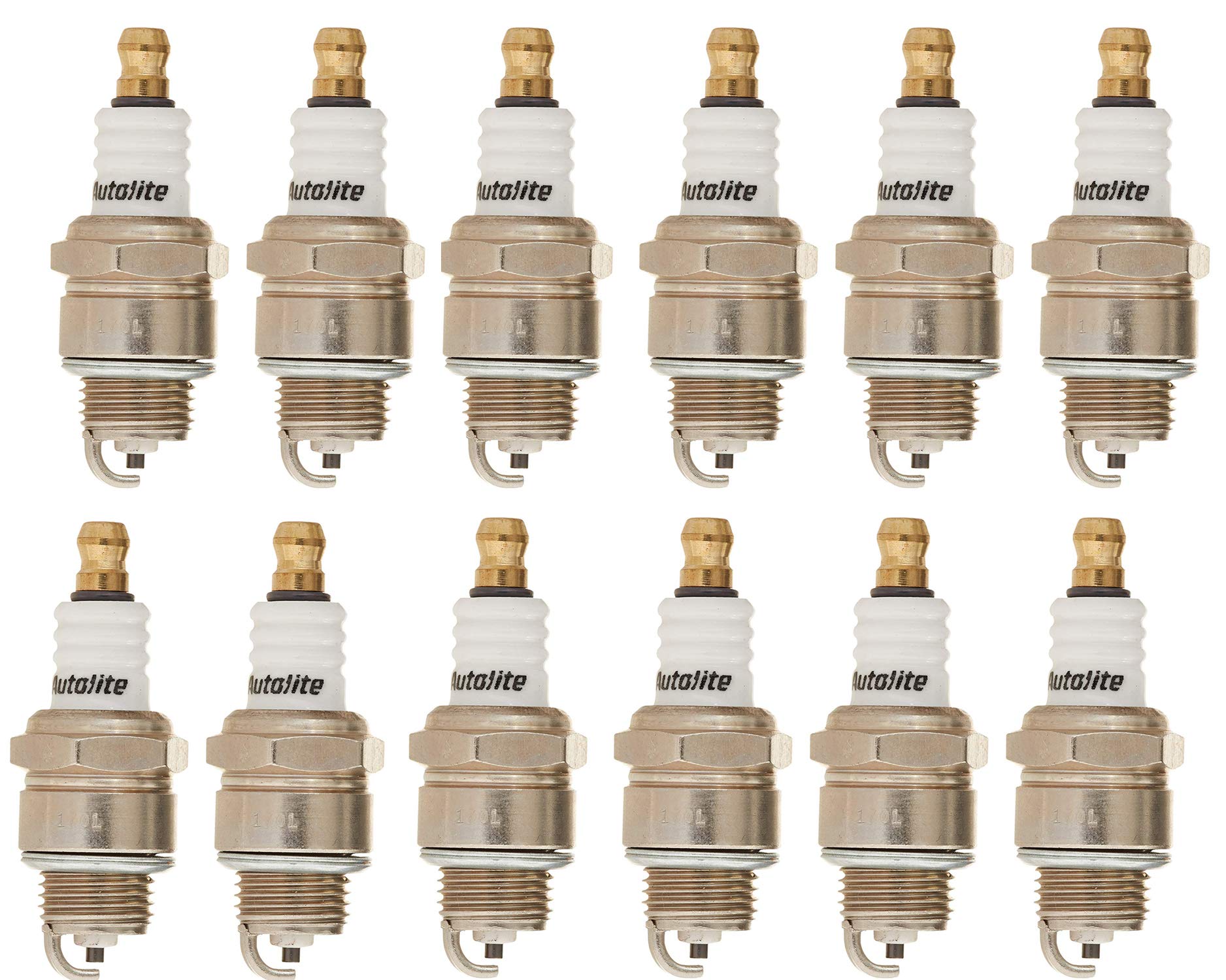 (12 Pack) Small Engine Copper Core Spark Plugs #2984-12PK - Compatible with Lawn Mowers, Generators & Power Tools - High Performance Ignition for Smooth Starts