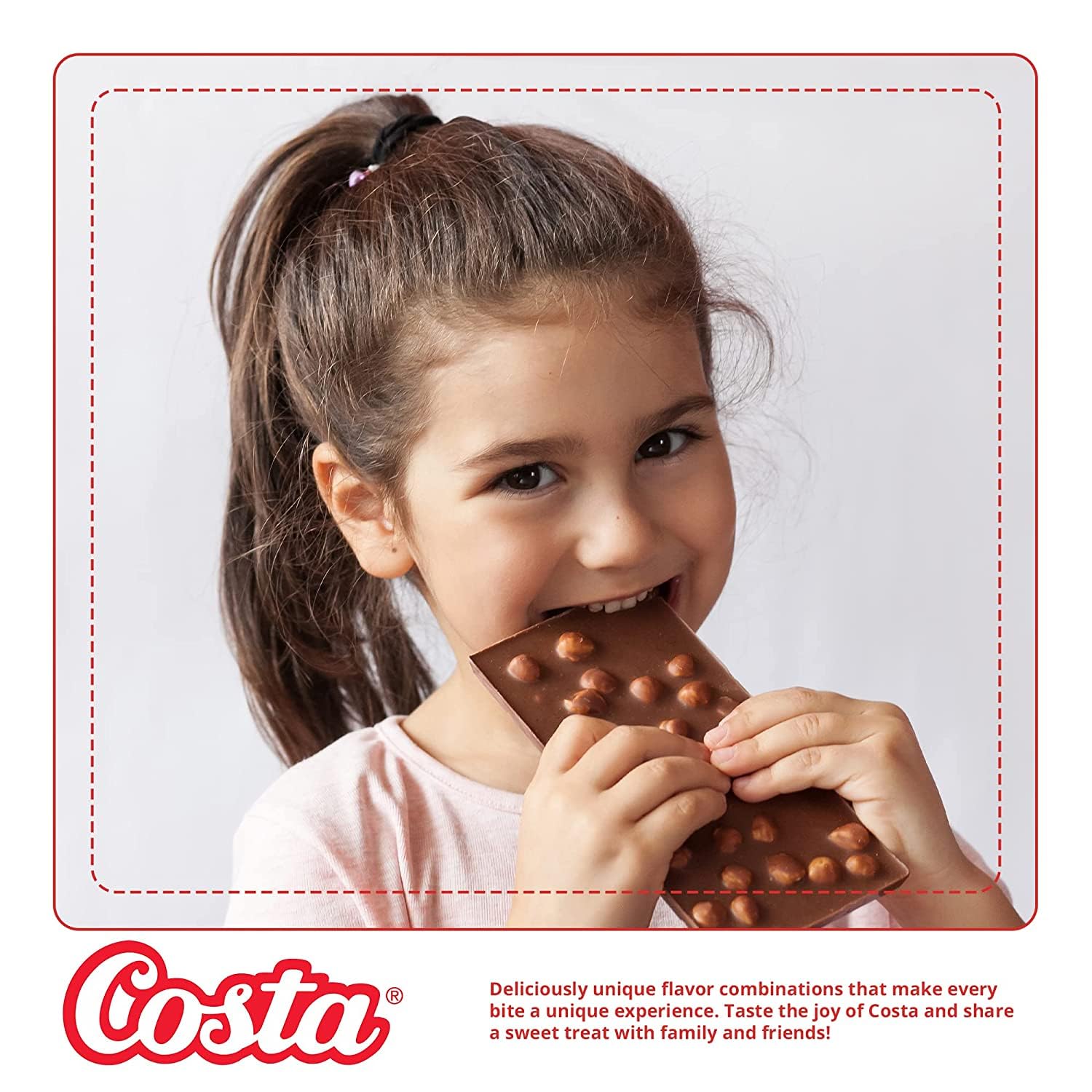 **Costa Natural Coconut Cookies - Crispy Coconut Flavor Cookies for Kids & Adults, Healthy Snack Packs for Office Breakroom, Coffee Time, Travel & Parties (125g, Imported from Chile)**