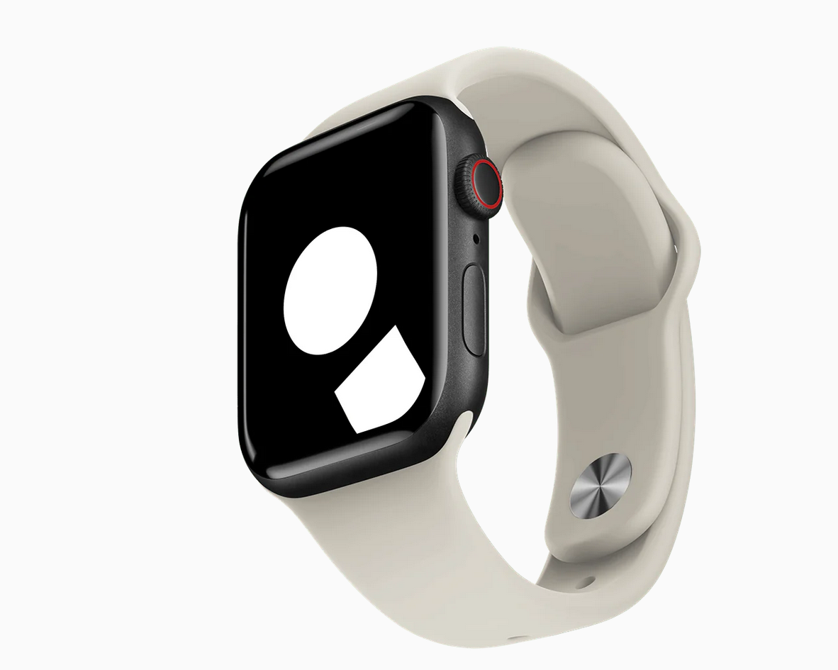 HOCO Sport Band Compatible with Apple Watch Series 1/2/3/4/5/6/7/8/SE 38mm 40mm 41mm - Soft Silicone Replacement Strap for Workout, Running & Daily Wear