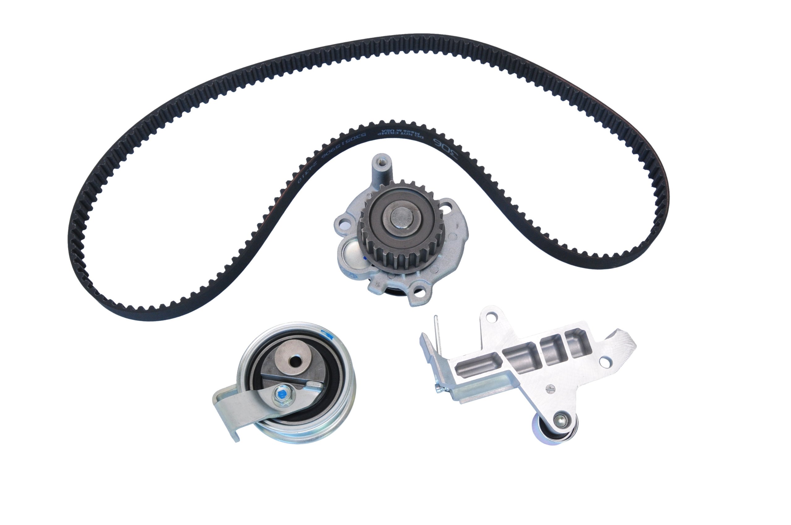 Continental GTKWP306A Timing Belt Kit with Water Pump - Replacement for Audi, VW, Mercedes - High-Performance Engine Maintenance for Smooth Driving