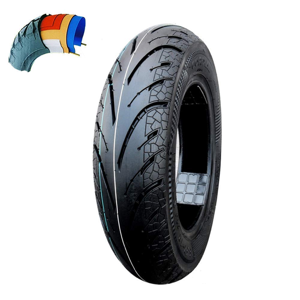 YYAI-HHJU 3.50-10 Steel Wire Vacuum Tires for Electric Scooters & Motorcycles - Non-Slip, Wear-Resistant, Low Rolling Resistance for Fast Acceleration - Perfect for Commuting, Urban Riding & Off-Road Adventures