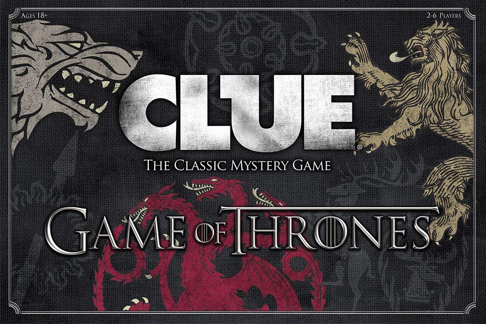 USAopoly Clue Game of Thrones Board Game - Official HBO Merchandise | Strategy Mystery Game Inspired by the Hit TV Show | Perfect for Game Nights & GOT Fans