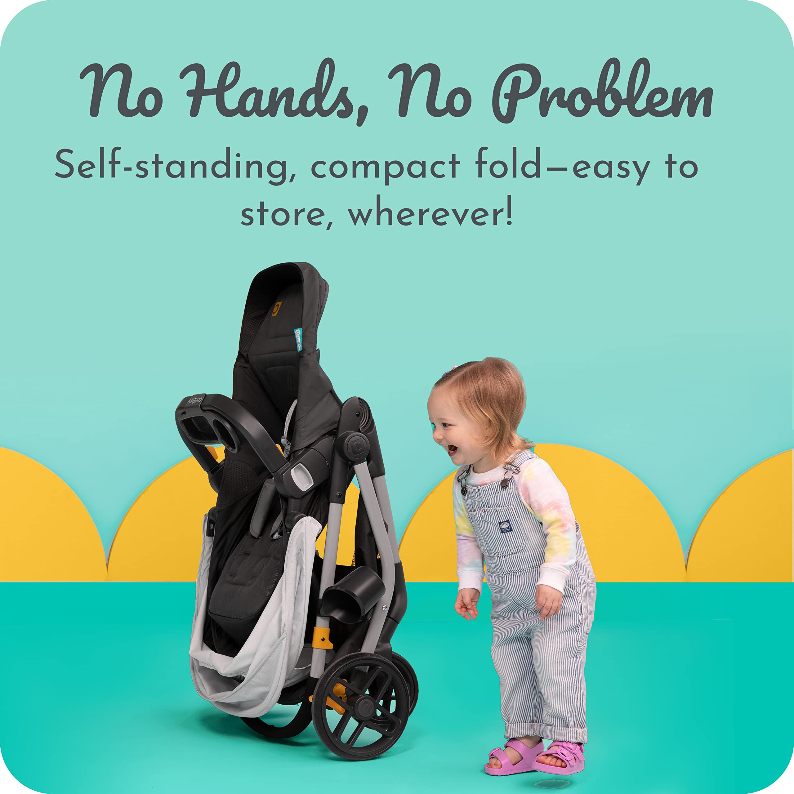 Century™ Swap On™ Modular Stroller - Lightweight Convertible Baby Stroller with Adjustable Seat | Perfect for Travel, Shopping & Daily Walks