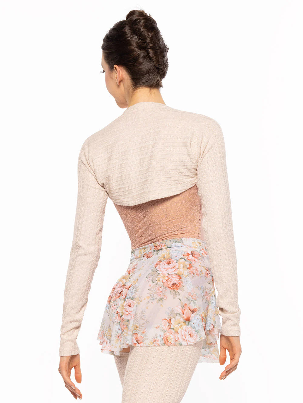 Cozy Oatmeal Knit Shrug - Soft & Stylish Cardigan for Women | Perfect for Layering, Office Wear & Casual Outfits