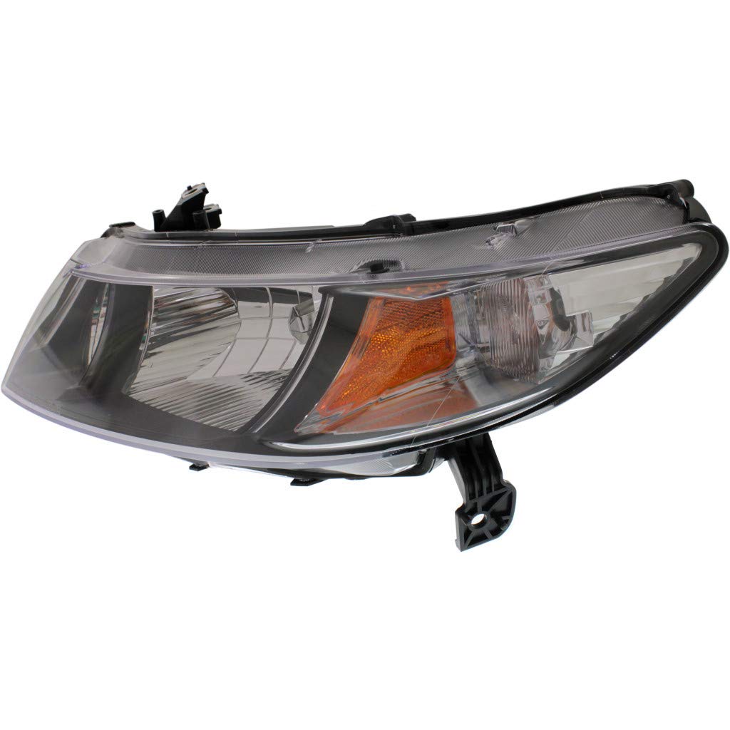 2010-2011 Honda Civic Headlights Assembly Pair for Coupe - Auto/Manual Transmission | Perfect for Night Driving & Car Upgrades