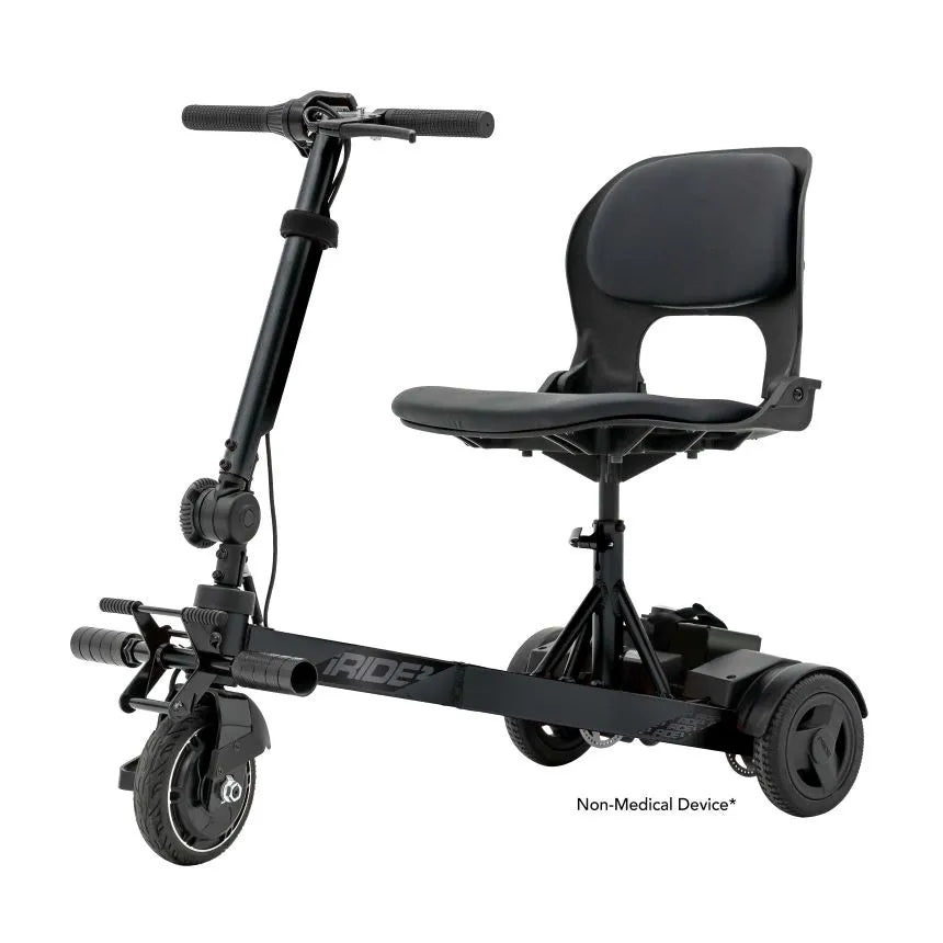 iRide Folding Electric Scooter - Portable & Lightweight Commuter Scooter for Adults - Perfect for Urban Travel, Campus Commute & Last-Mile Transportation