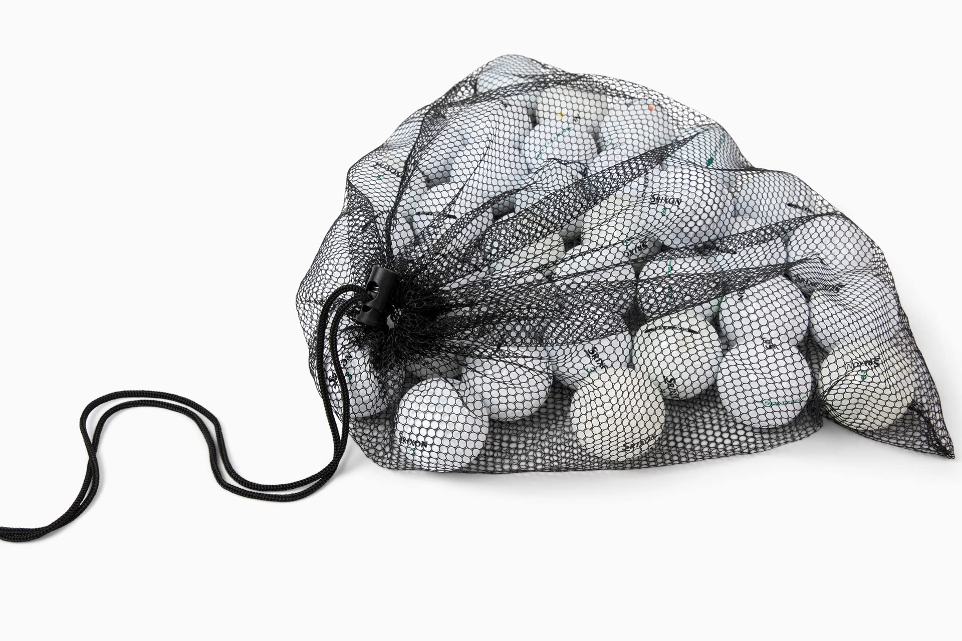 Recycled & Used Srixon Soft Feel Golf Balls - Eco-Friendly Clean Green Golf Balls with Mesh Bag | Perfect for Practice, Driving Range & Budget-Conscious Golfers
