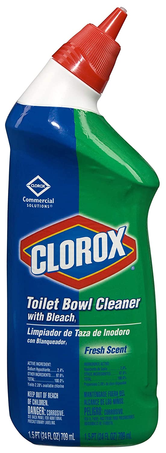 24oz Gel Formula Bowl Cleaner - Pack of 12 | Heavy-Duty Kitchen & Bathroom Degreaser for Stainless Steel, Porcelain & Ceramic Surfaces | Perfect for Restaurants, Homes & Commercial Use