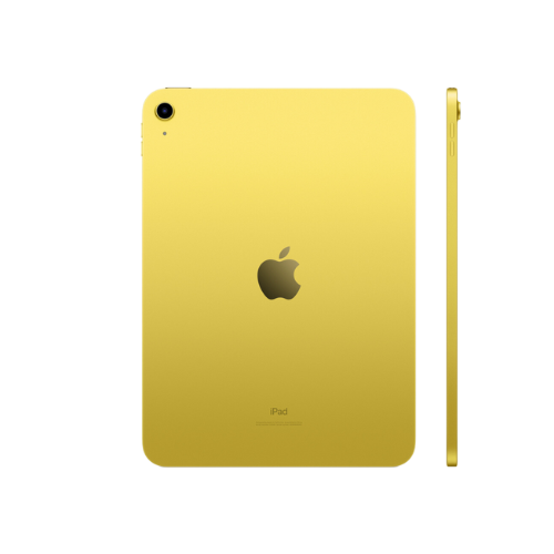 Apple iPad 10th Generation (2022) 10.9-inch 64GB Wi-Fi Tablet - Yellow | Perfect for Work, School & Entertainment