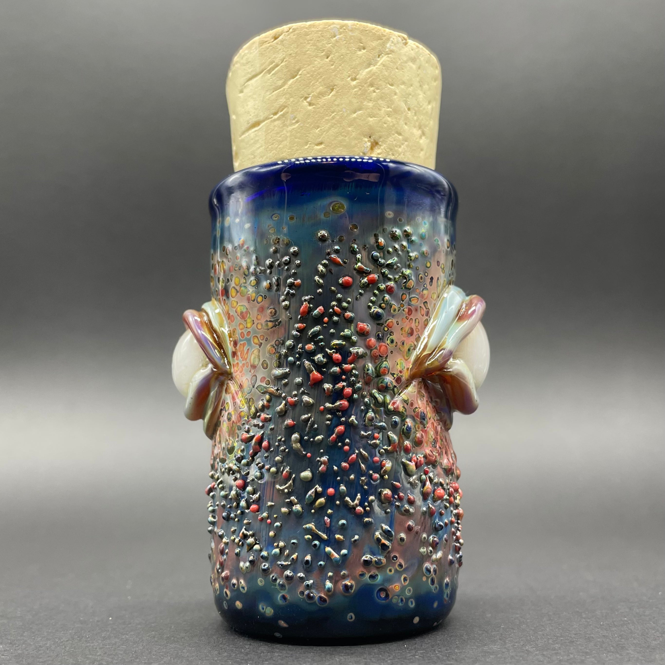 Cyclops Cork Jar with Side Eye Design - Aesthetic Kitchen Storage for Spices, Coffee, Tea & More