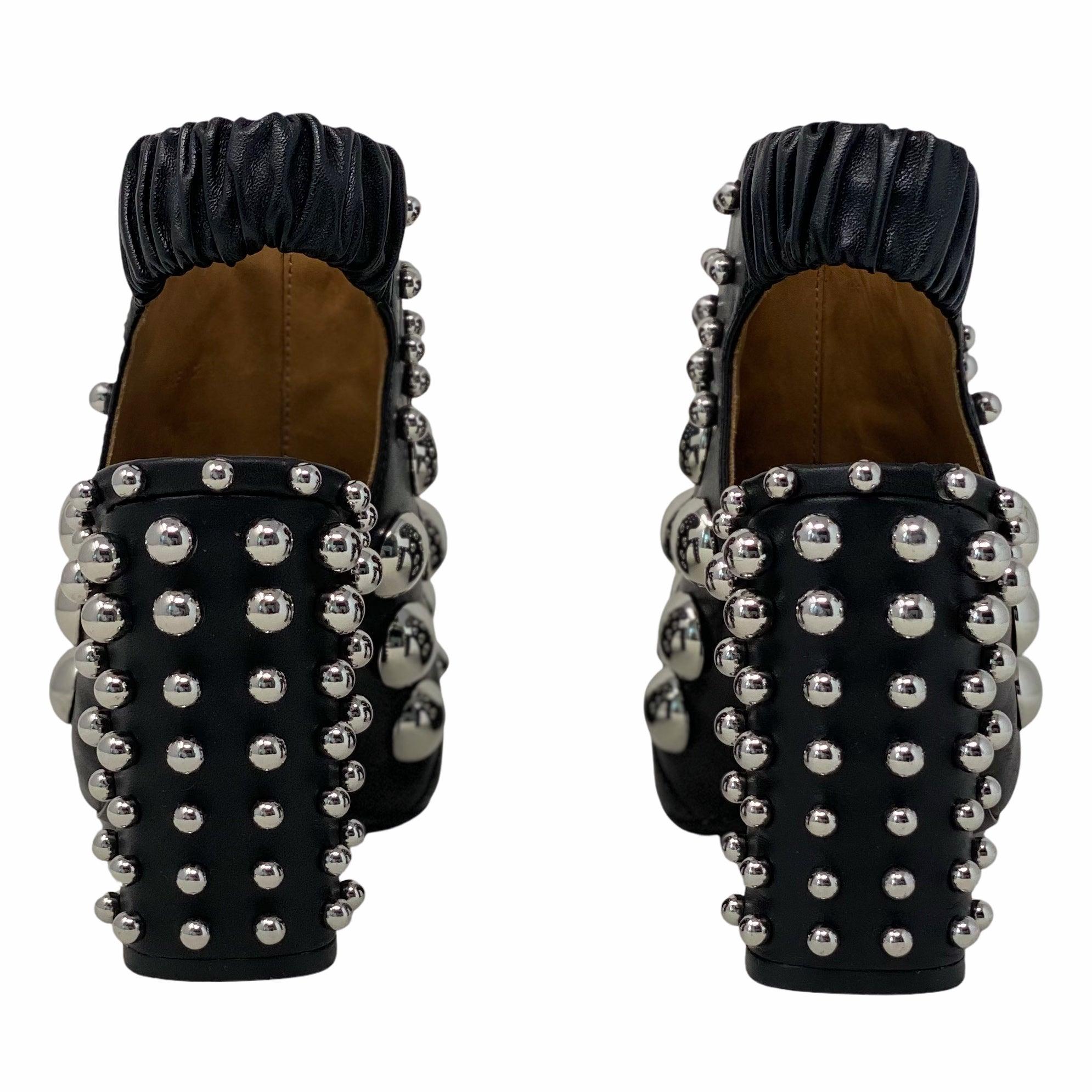 Alexander Wang Black Ellery Studded Boots Size 35 - Punk Rock Ankle Boots for Women | Perfect for Night Out, Concerts & Edgy Street Style