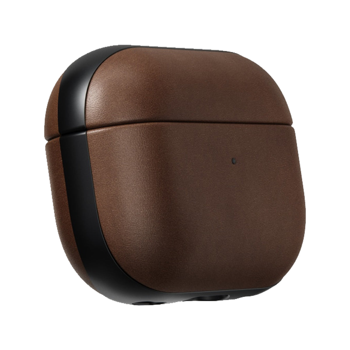 Premium NOMAD Modern Leather Case for Apple AirPods Pro 2 - Genuine Brown Leather Cover with Scratch Protection | Perfect for Travel, Workouts & Everyday Use