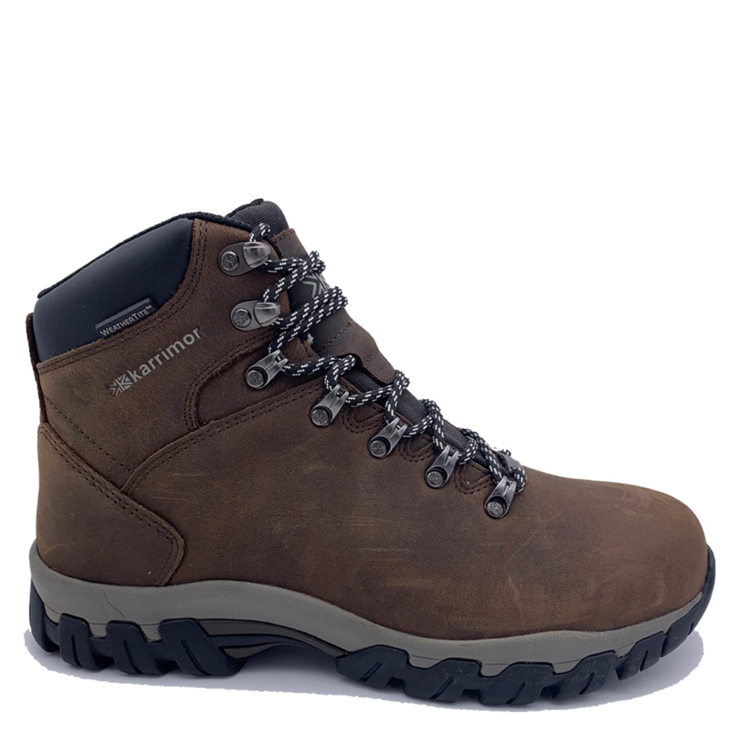 Karrimor Coniston Men's Waterproof Hiking Boots - Lightweight & Durable for Outdoor Trekking, Camping & Trail Walking
