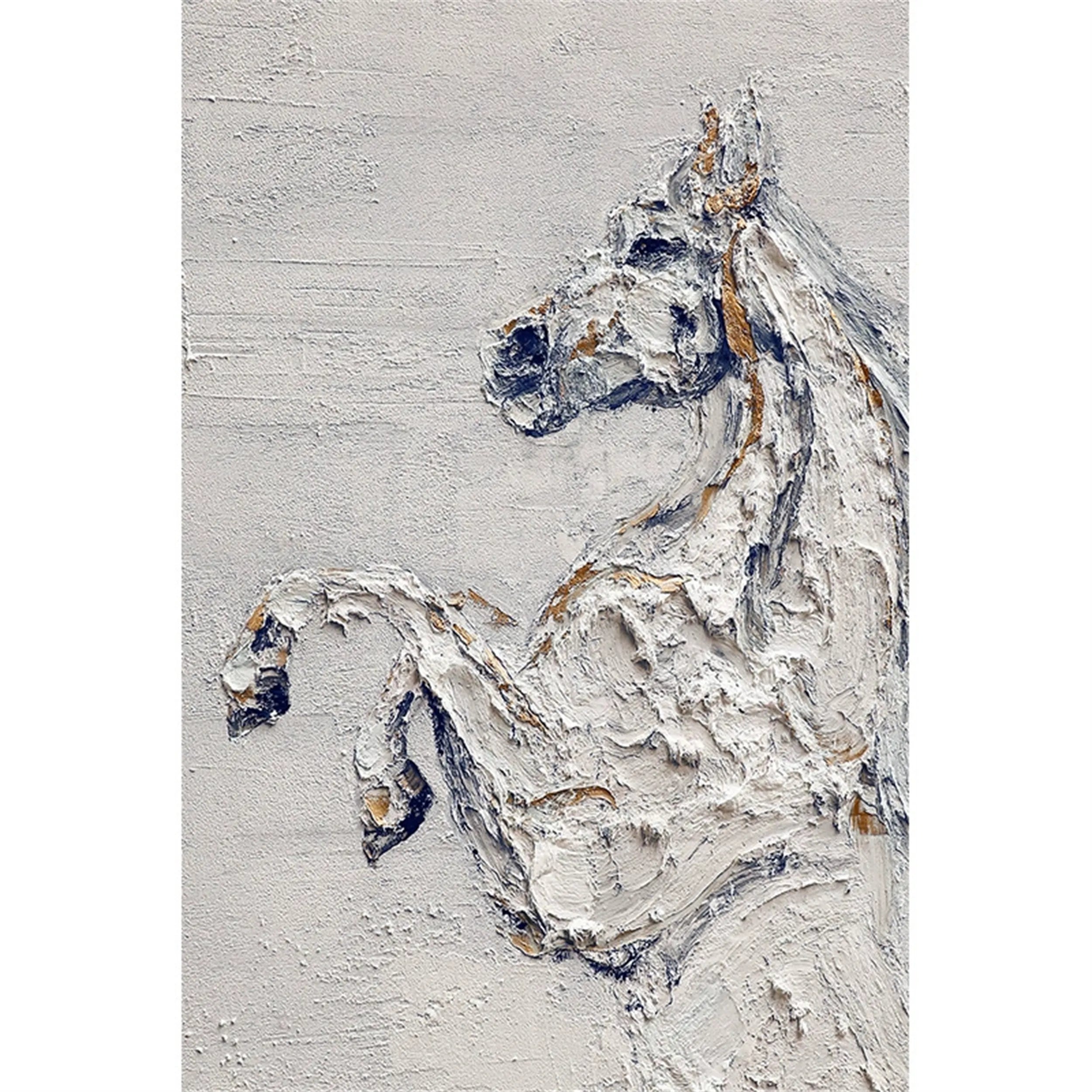 Animal Art Painting #AP042 - Handmade Wildlife Canvas Art for Home & Office Decor | Perfect for Living Room, Bedroom, and Gift Giving