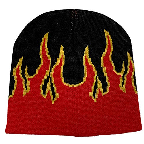 Black / Gold & Red Fire
