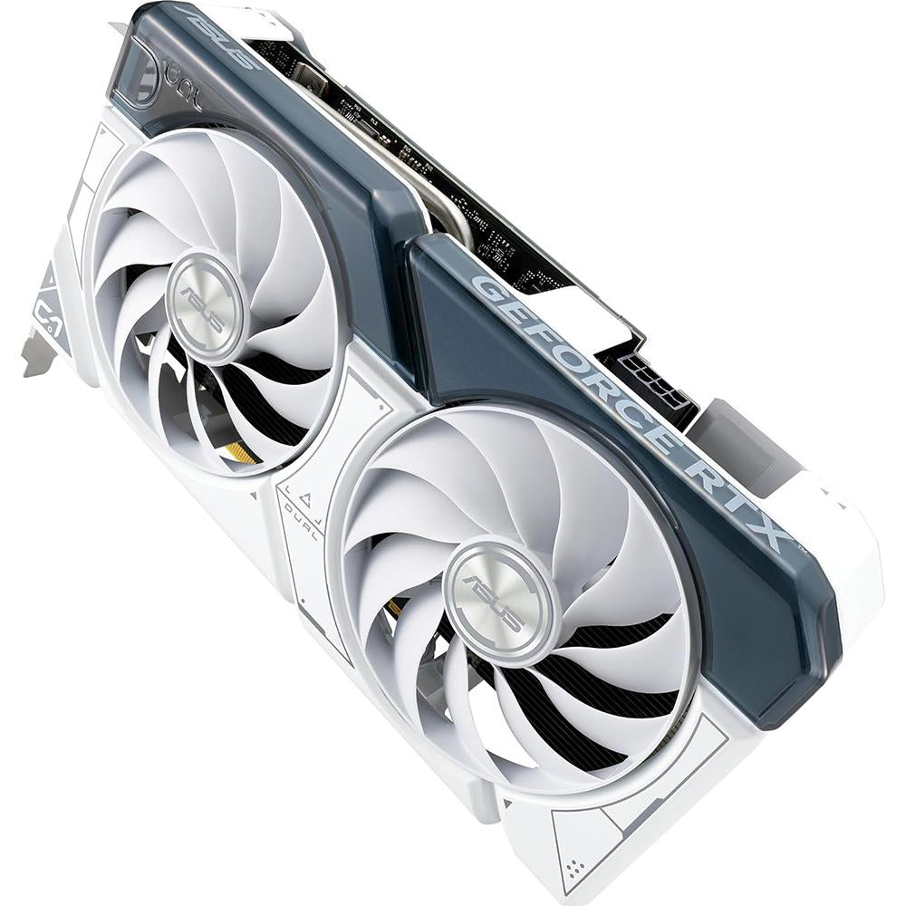 ASUS DUAL GeForce RTX 4060 Ti 8GB GDDR6 White Edition Gaming Graphics Card - Perfect for 1440p Gaming, Streaming & Content Creation