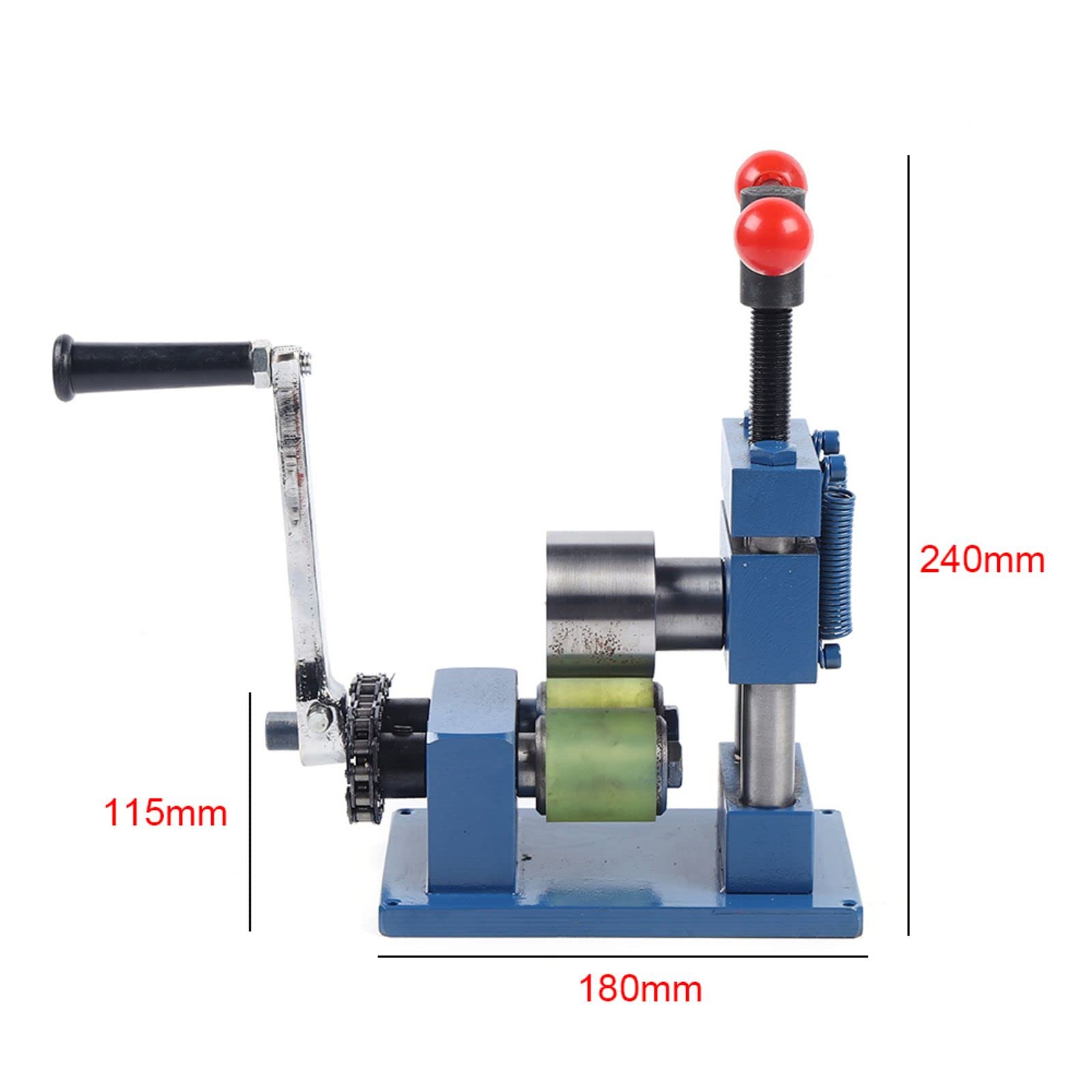 Hand Crank Ring & Bracelet Bending Machine - 2-in-1 Jewelry Making Tool for DIY Crafting, Metal Forming & Wire Pressing | Perfect for Jewelers, Hobbyists & Small Workshops