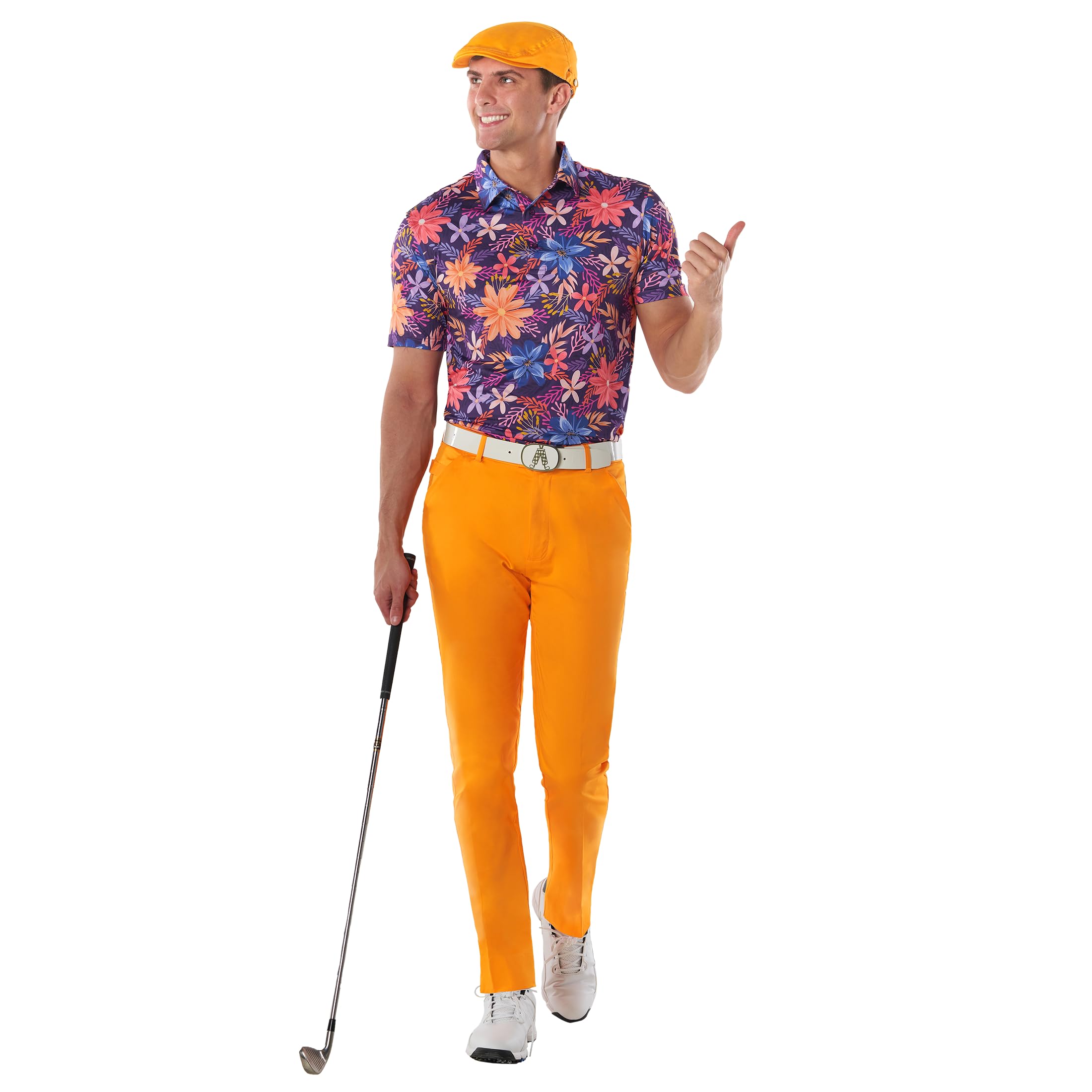 Royal & Awesome Men's Stretch Golf Pants - Relaxed Fit Comfortable Trousers for Golfing & Casual Wear | Perfect for Golf Course, Office & Weekend Outings