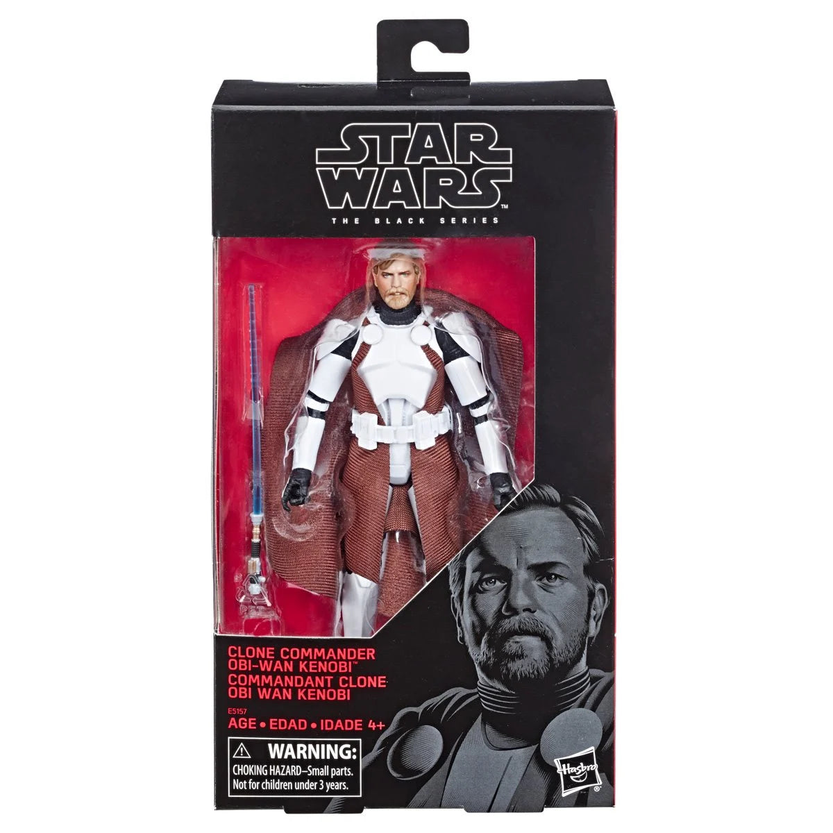 Star Wars The Black Series Clone Commander Obi-Wan Kenobi 6-Inch Action Figure - Premium Collectible Toy for Fans & Display - Perfect for Star Wars Collectors, Gift Giving & Home Decor