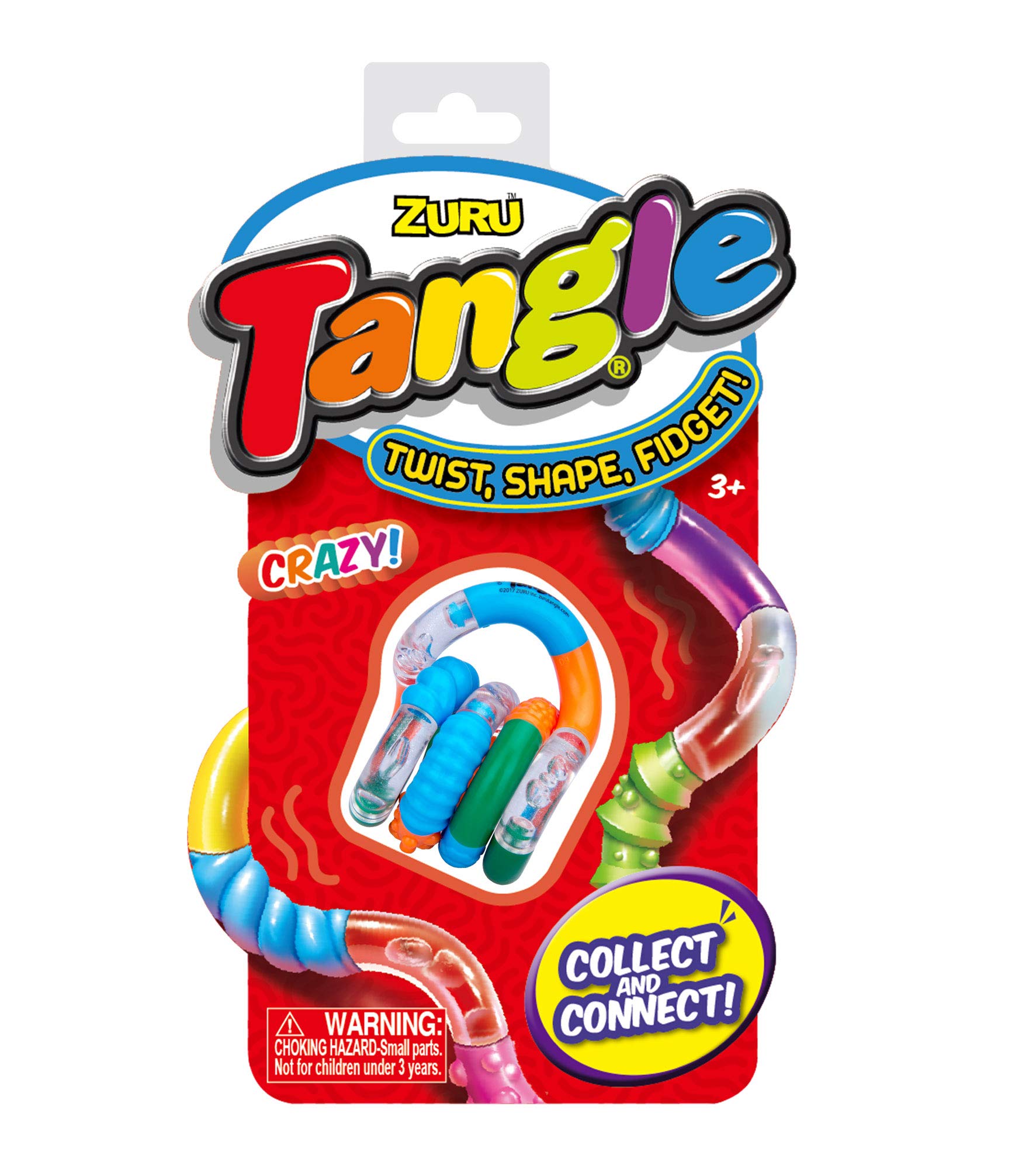 Tobar 29740 Fun Fidget Toy for Stress Relief - Multi-Color Sensory Toys for Kids & Adults - Perfect for ADHD, Anxiety, and Office Focus
