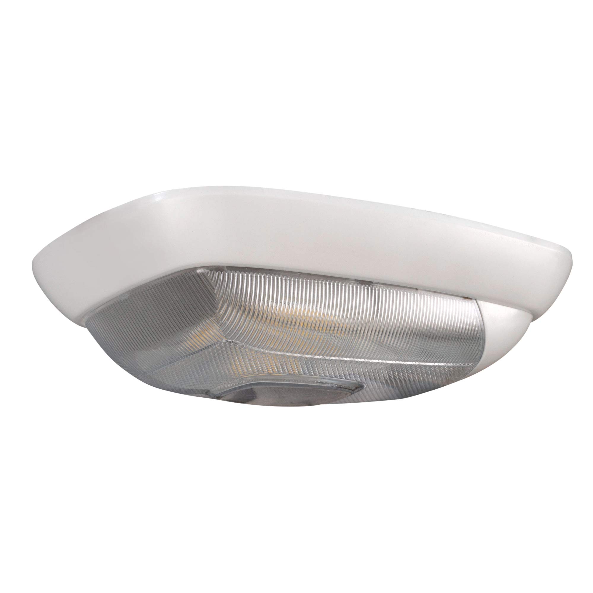 RecPro 5 RV LED 12V Dome Pancake Light - 4200K Warm White for Camper, Trailer & Marine - Energy Efficient Interior Lighting for Nighttime Comfort