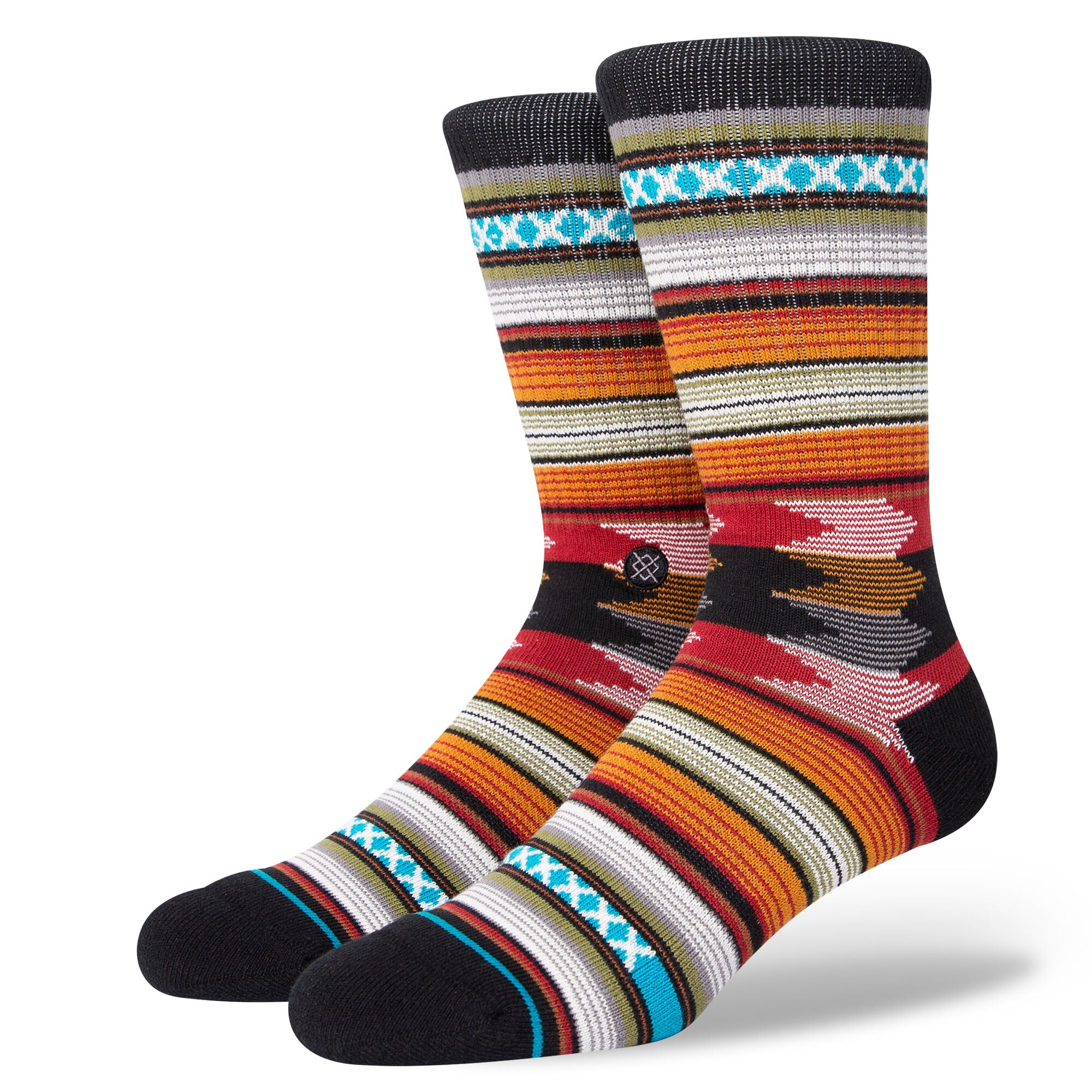 Baron Crew Socks for Men - Comfortable Cotton Athletic Socks with Cushioned Sole - Perfect for Running, Hiking & Everyday Wear