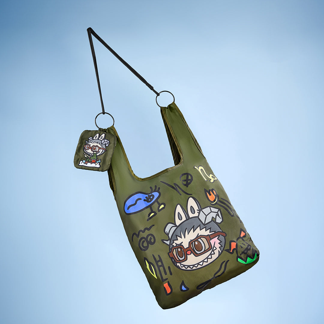 POP MART The Monsters Constellation Series Tote Bag Blind Box - Cute Collectible Handbag for Women & Teens | Perfect for School, Shopping & Cosplay Accessories