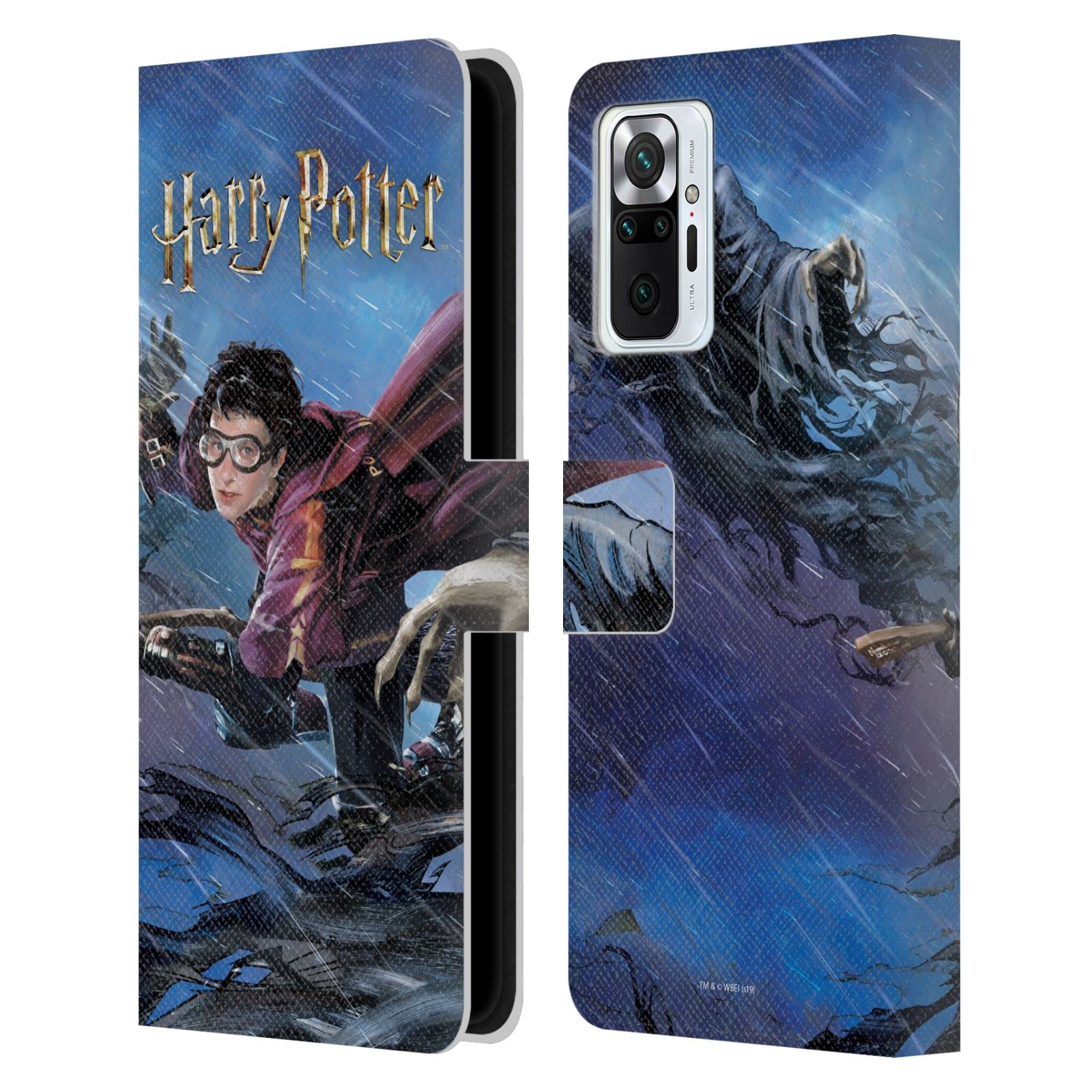Head Case Designs Harry Potter Quidditch Prisoner of Azkaban Leather Wallet Book Case Cover for Xiaomi Redmi 10 - Perfect for Travel, Work & Daily Protection
