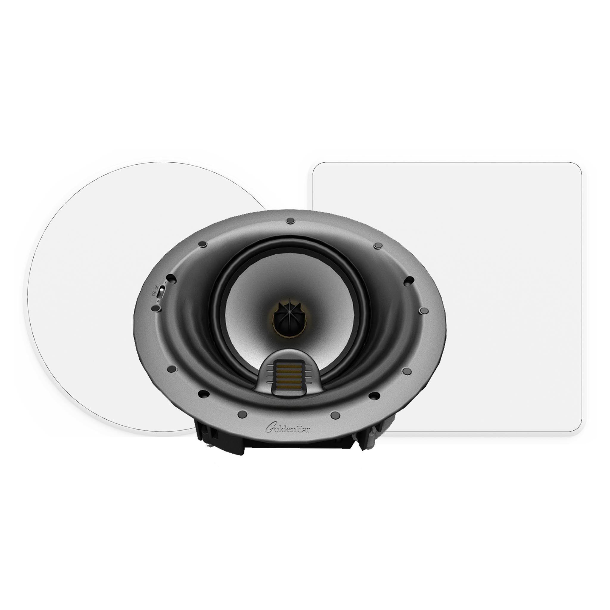 GoldenEar Invisa HTR 7000 High-End In-Ceiling Theater Reference Speaker - Premium Home Audio System for Dolby Atmos & Surround Sound - Perfect for Home Theaters, Media Rooms & Luxury Home Entertainment