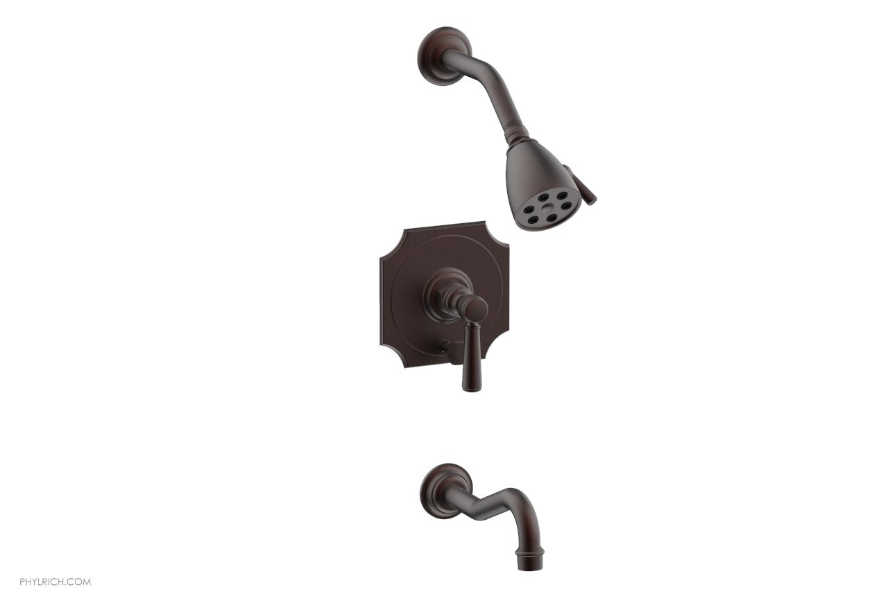 HENRI Pressure Balance Tub and Shower Set 161 30 - Chrome Finish Bathroom Faucet for Modern Showers & Bathtubs | Perfect for Home Renovation & Spa-Like Experience