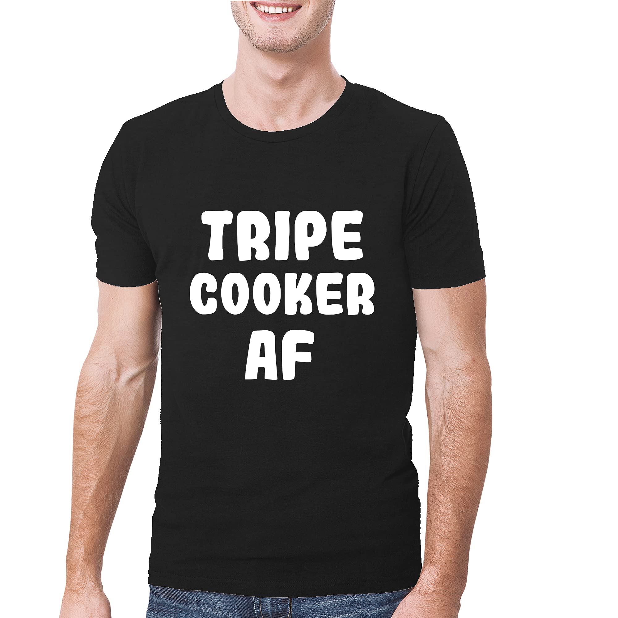 Tripe Cooker AF - Soft & Comfortable Men's T-Shirt for Casual Wear, Gym, and Everyday Outfits | Breathable Cotton Tee