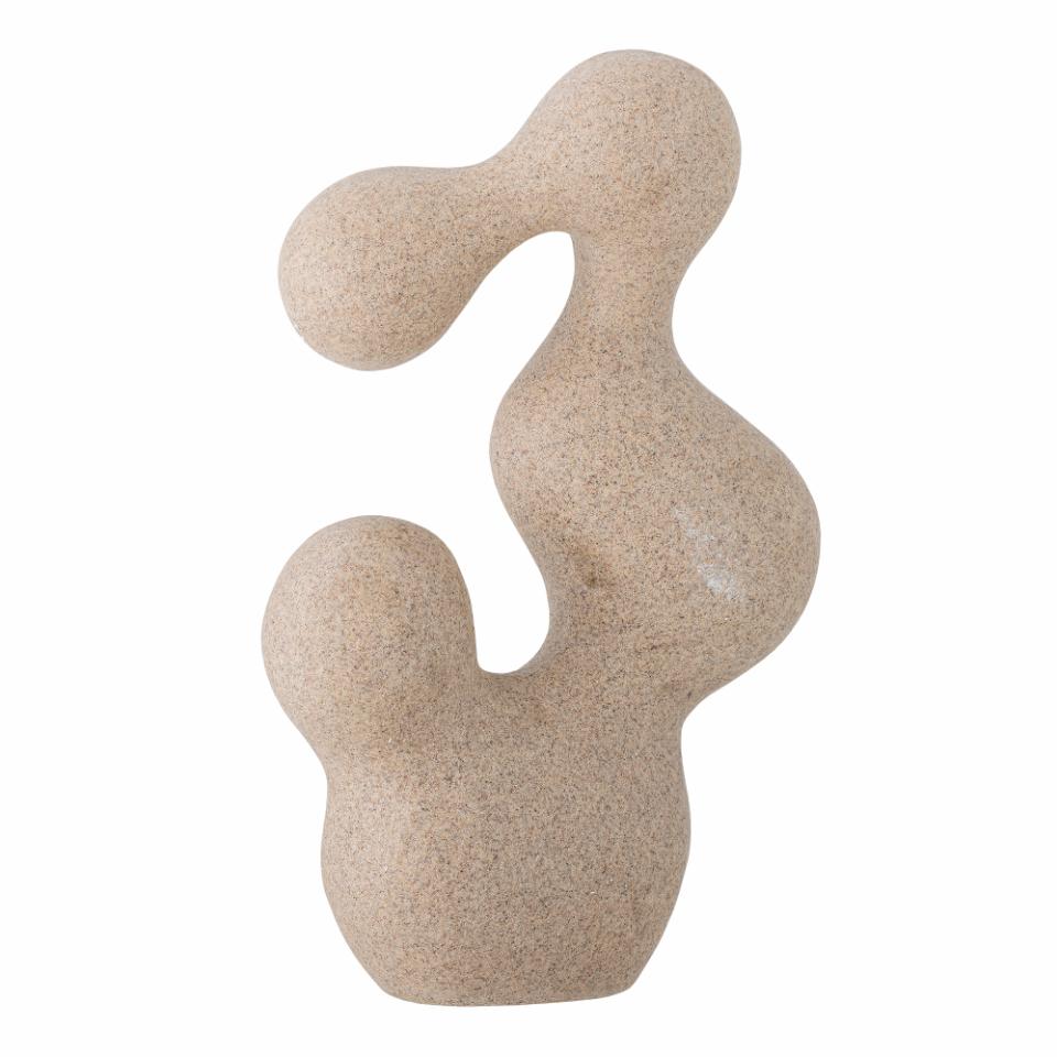Bloomingville Alina Resin Decorative Vase H34cm - Elegant Home Decor for Living Room, Bedroom & Office