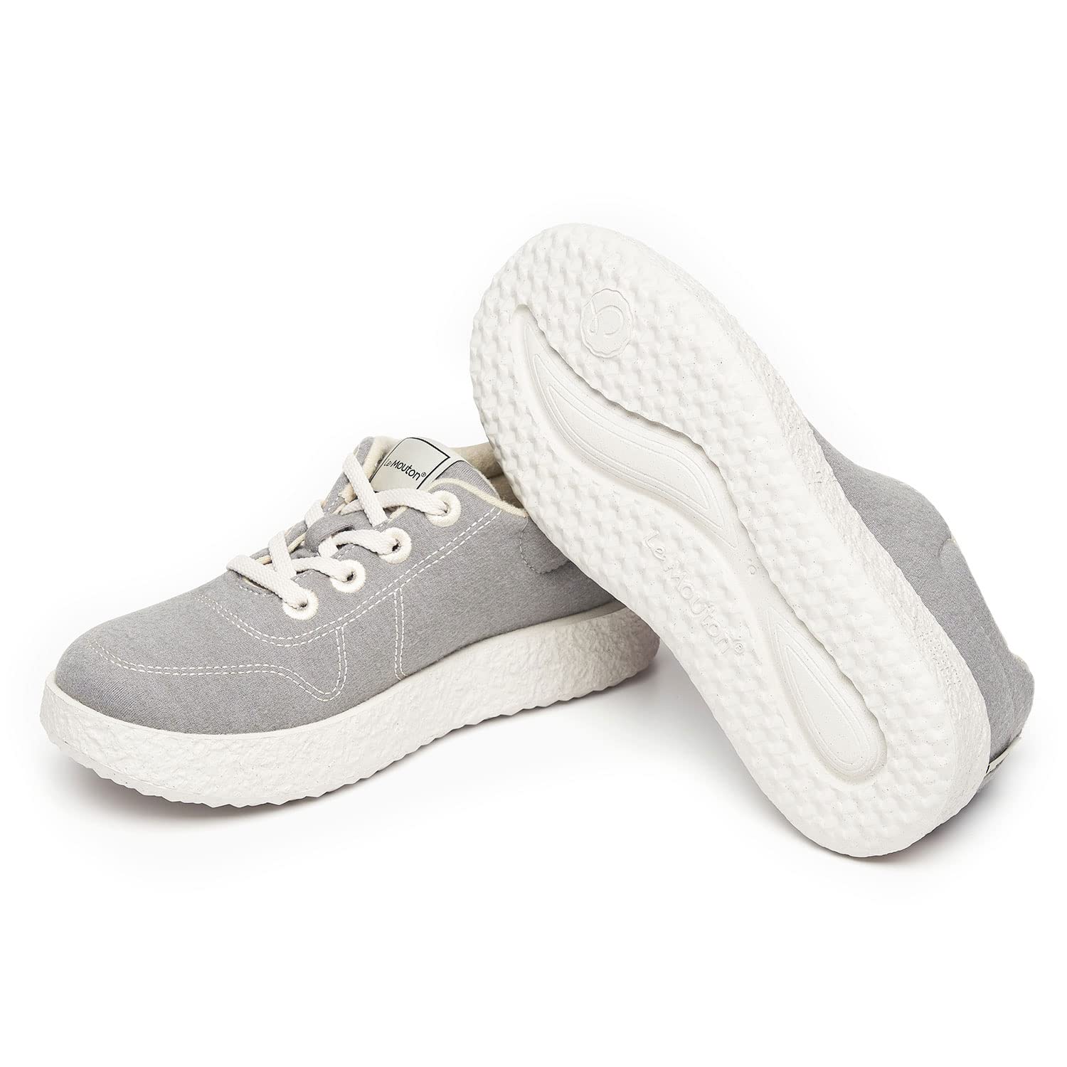 LE MOUTON Mate Merino Wool Comfortable Walking Shoes for Men & Women | Eco-Friendly Lightweight Platform Sneakers | Breathable Fashion Shoes for Travel, Work & Everyday Wear