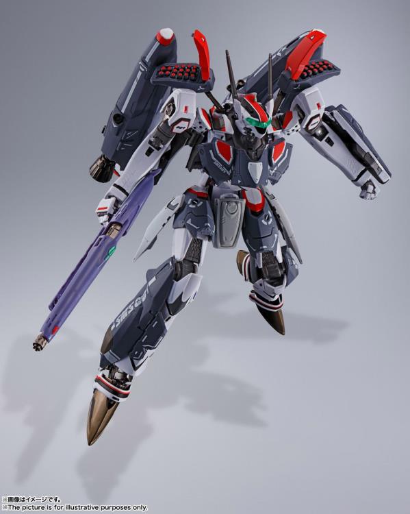 Bandai DX Chogokin Macross Frontier VF-25F Super Messiah Valkyrie Alto Saotome Ver. - Premium Collectible Anime Mecha Action Figure for Display & Gifting - Perfect for Anime Fans & Model Collectors