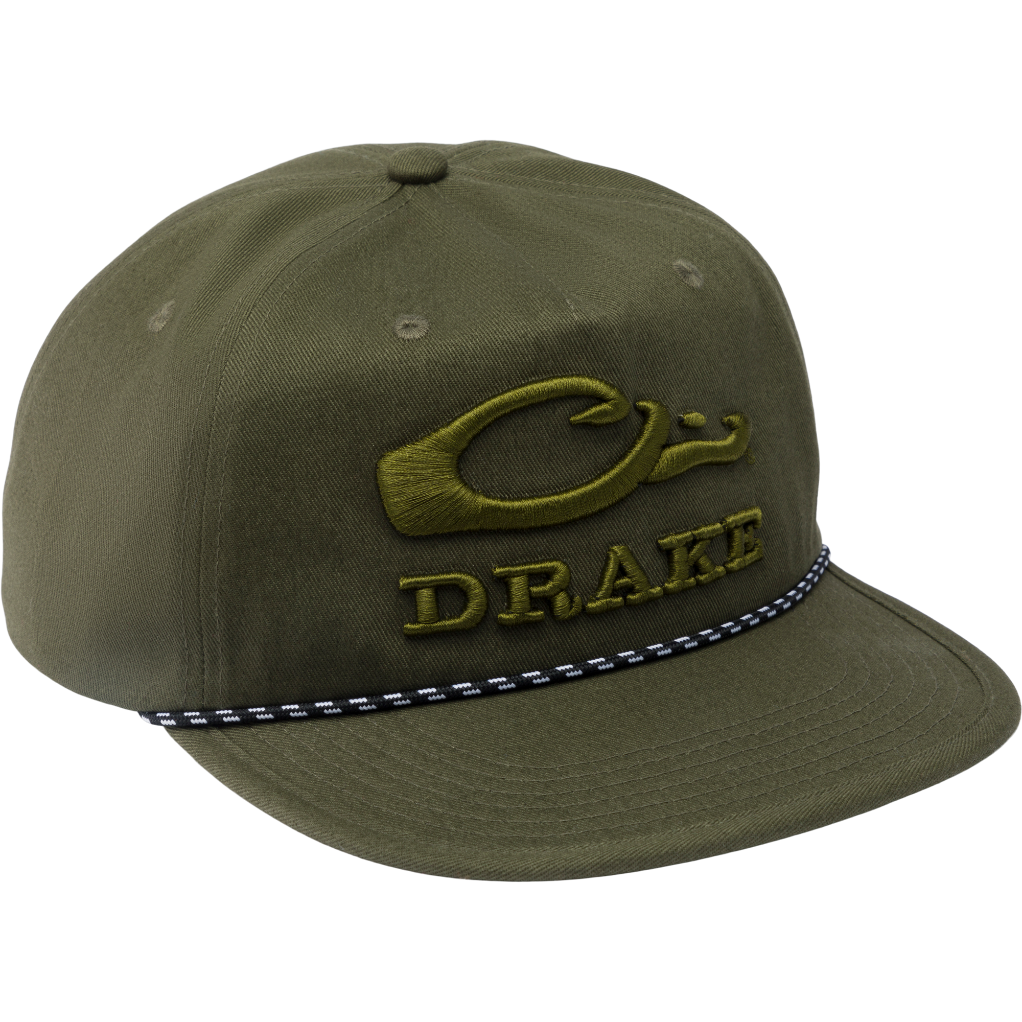 Drake Crusher Rope Cap - Adjustable Outdoor Hat for Hiking, Fishing & Camping - Sun Protection & Breathable Design