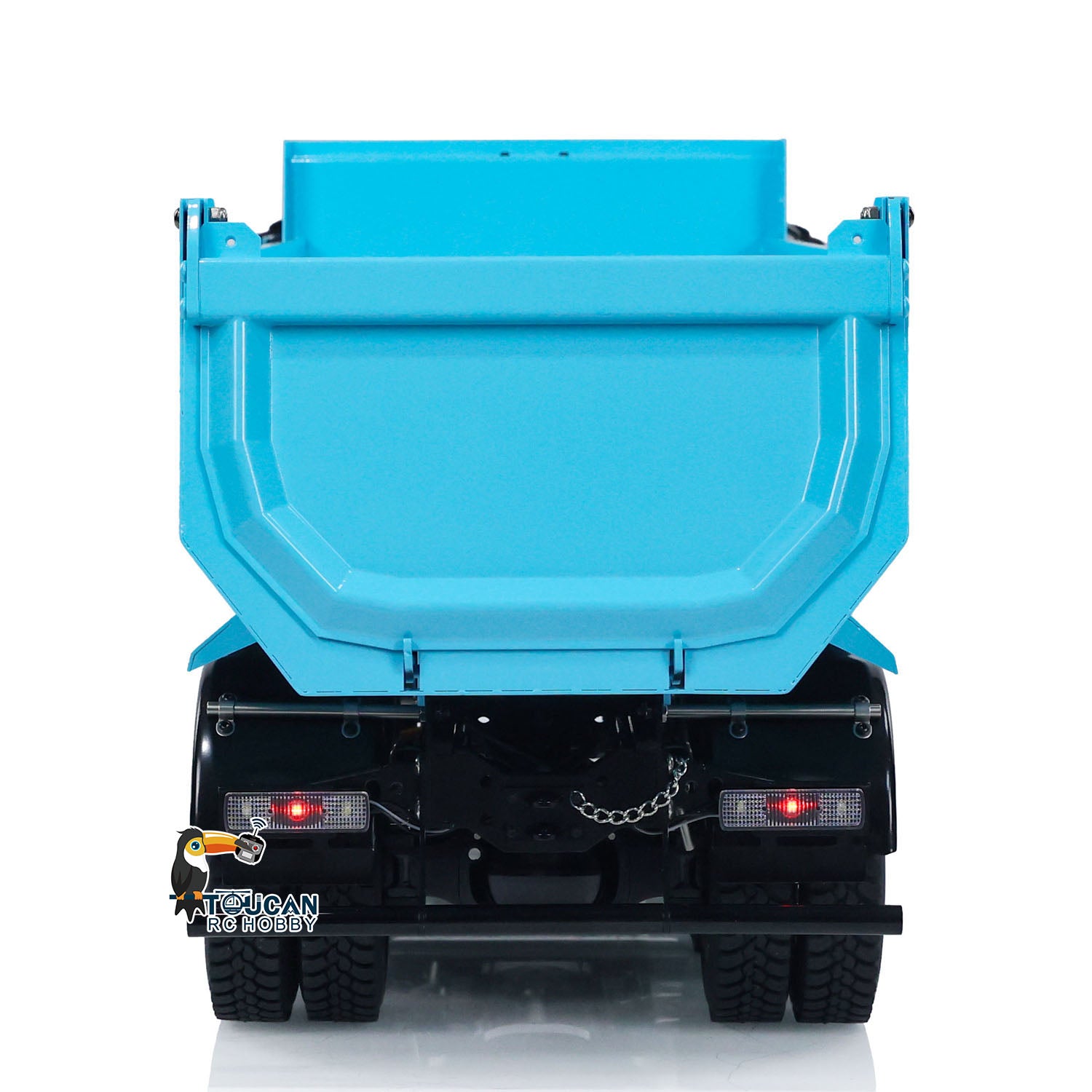 1/14 Scale 8x4 Metal Hydraulic RC Dump Truck - 2 Speed Radio Remote Control Tipper Car with ESC & Servo Motor - Realistic Construction Vehicle Model for Kids & Adults - Perfect for Outdoor Play, Construction Site Simulation & DIY Projects