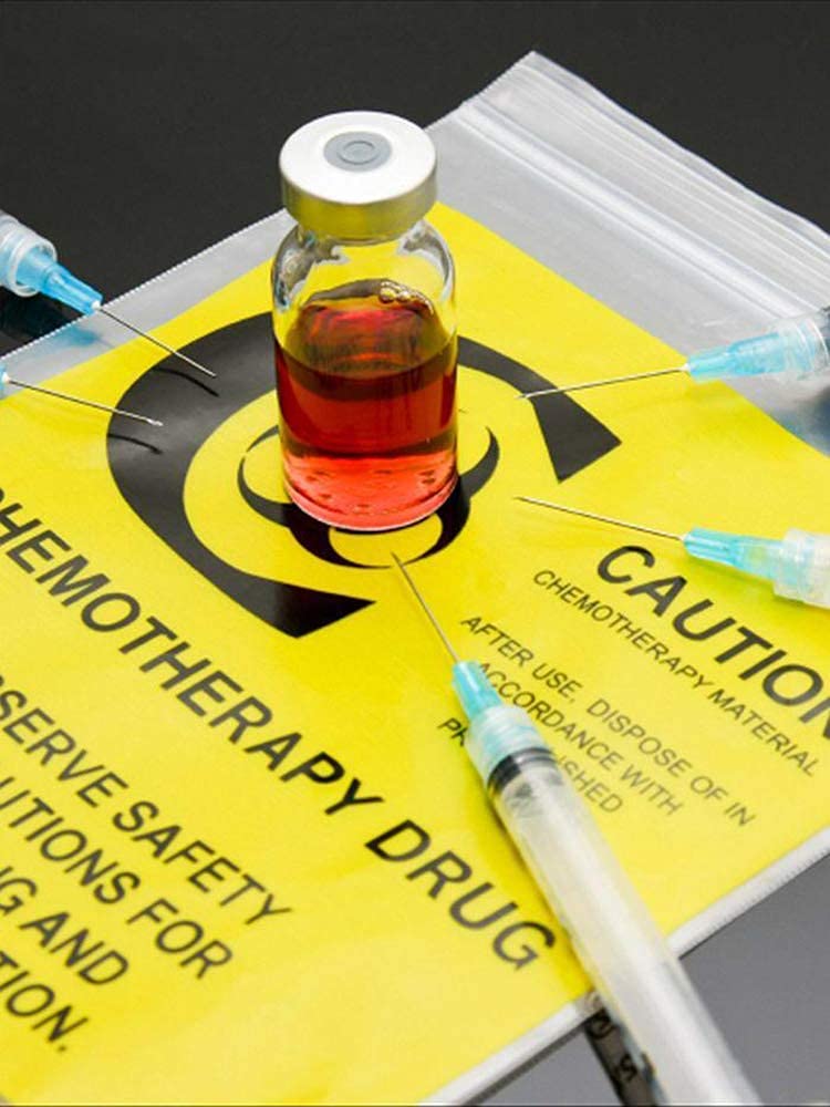 APQ 1000 Pack 6x9 Inch Clear Chemo Transfer Bags with Zipper - 4 Mil Ultra Thick Polyethylene - Biohazard Medical Waste Bags for Hospitals, Clinics & Home Healthcare - Ideal for Safe Disposal of Chemotherapy Supplies & Medical Waste